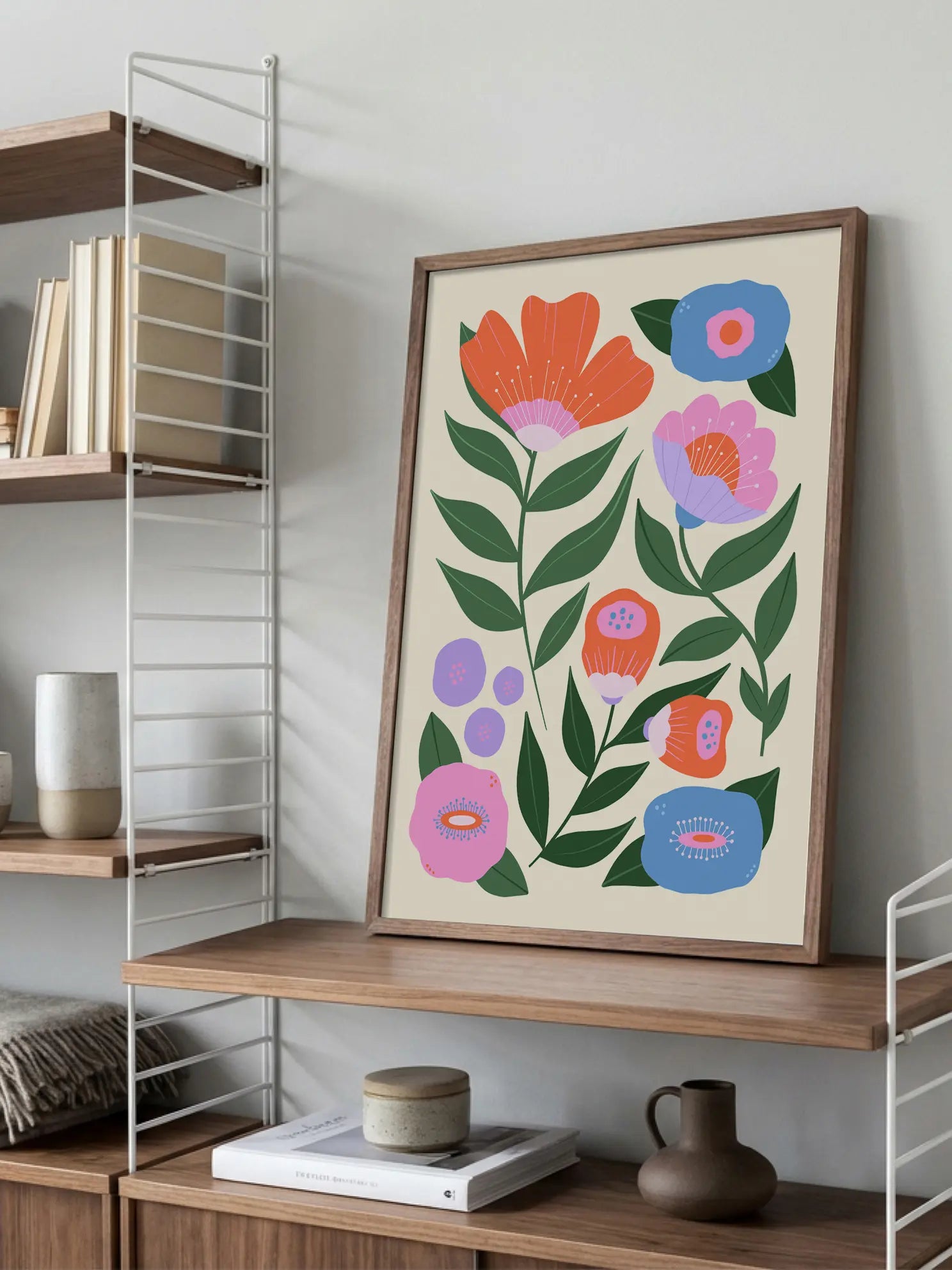 Colorful Flower Poster