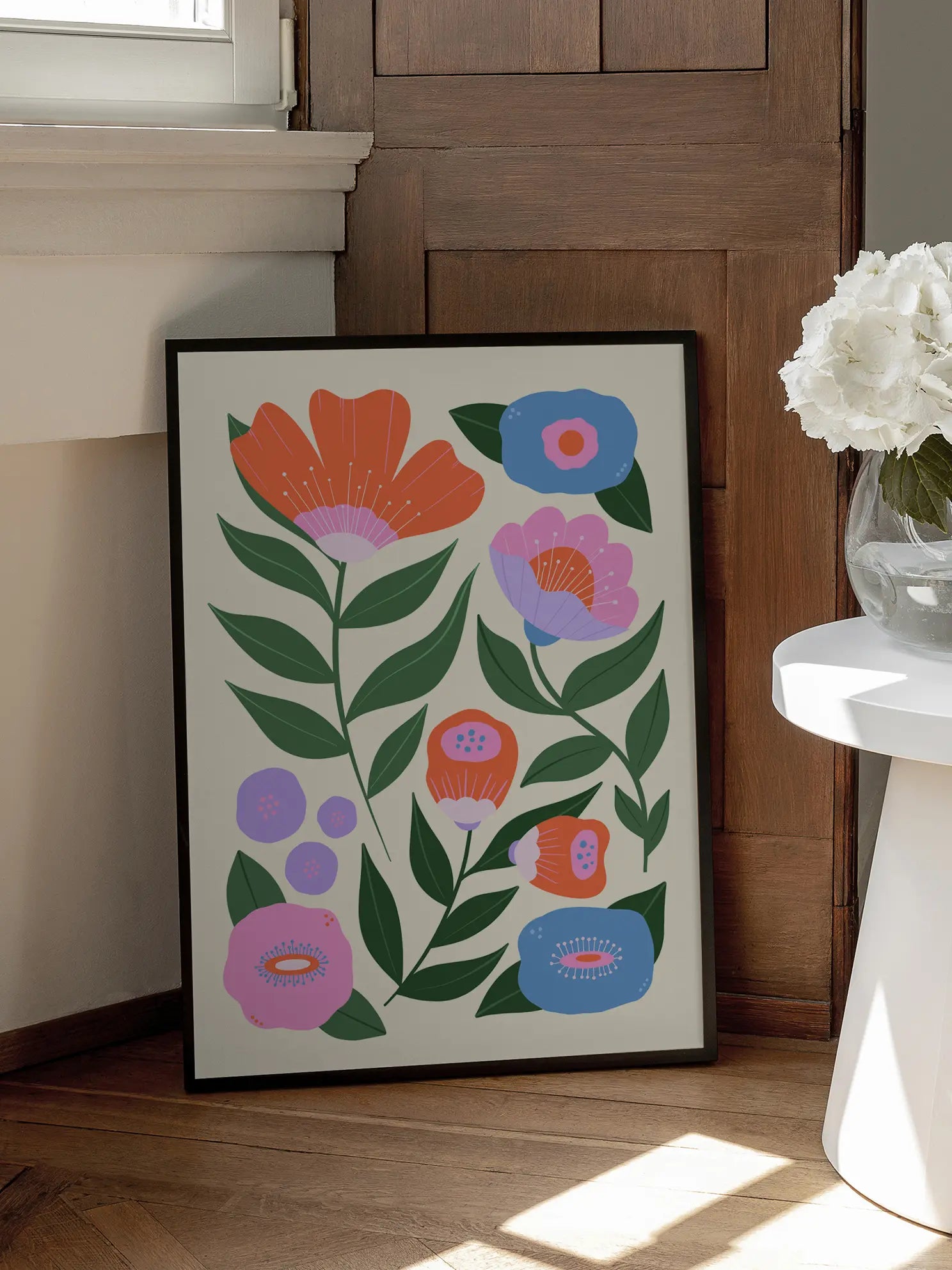Colorful Flower Poster