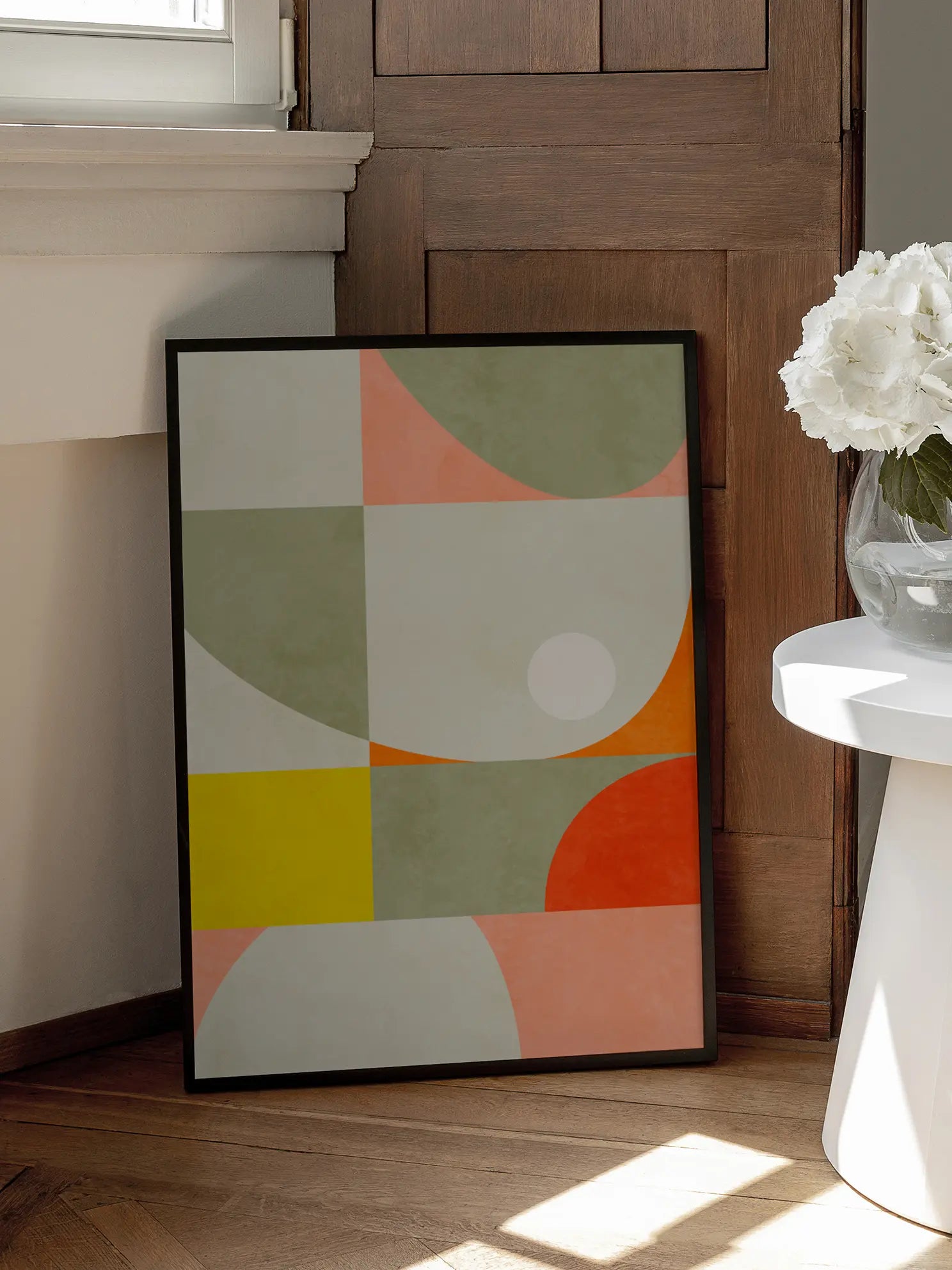 Colorful Geometrics No1 Poster