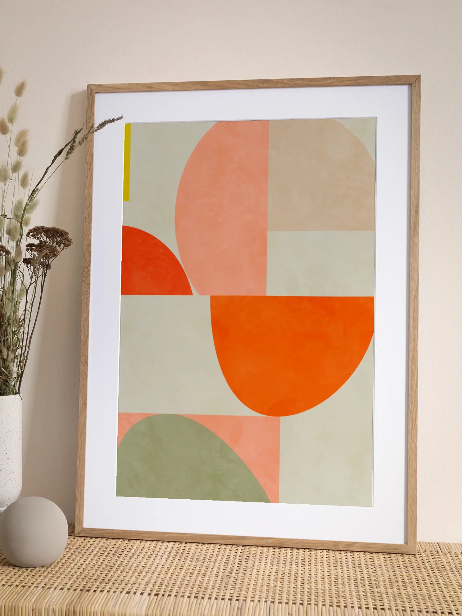 Colorful Geometrics No2 Poster
