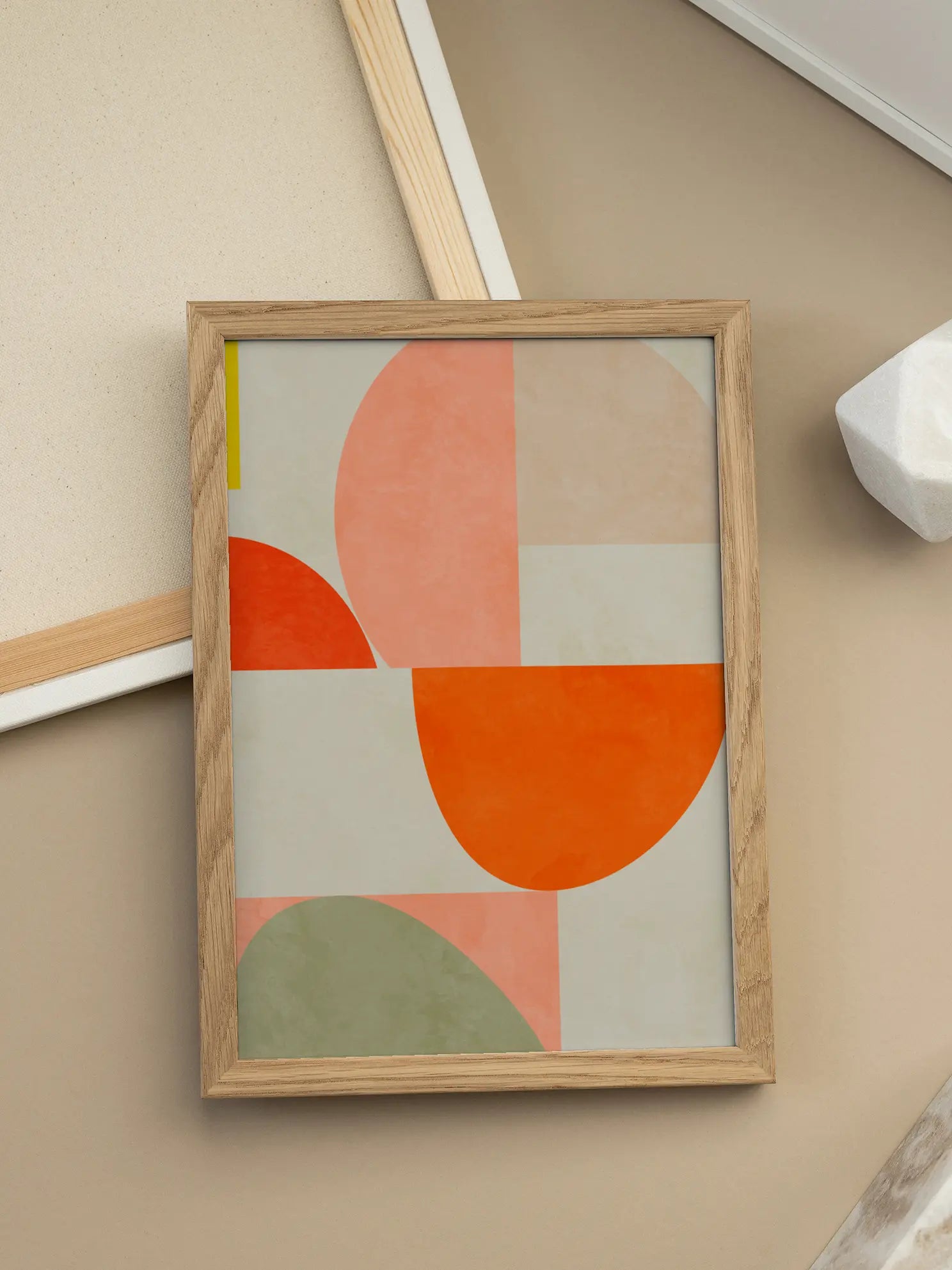 Colorful Geometrics No2 Poster