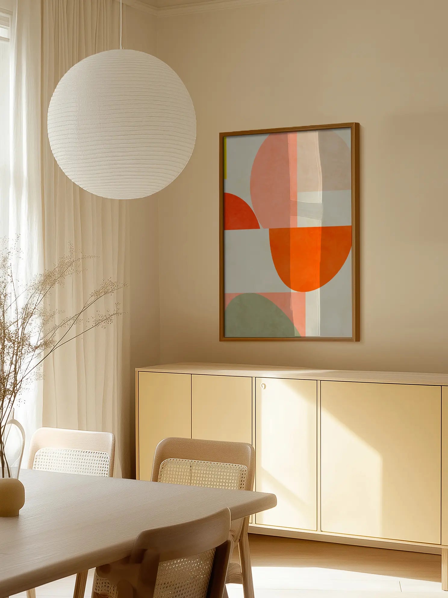 Colorful Geometrics No2 Poster