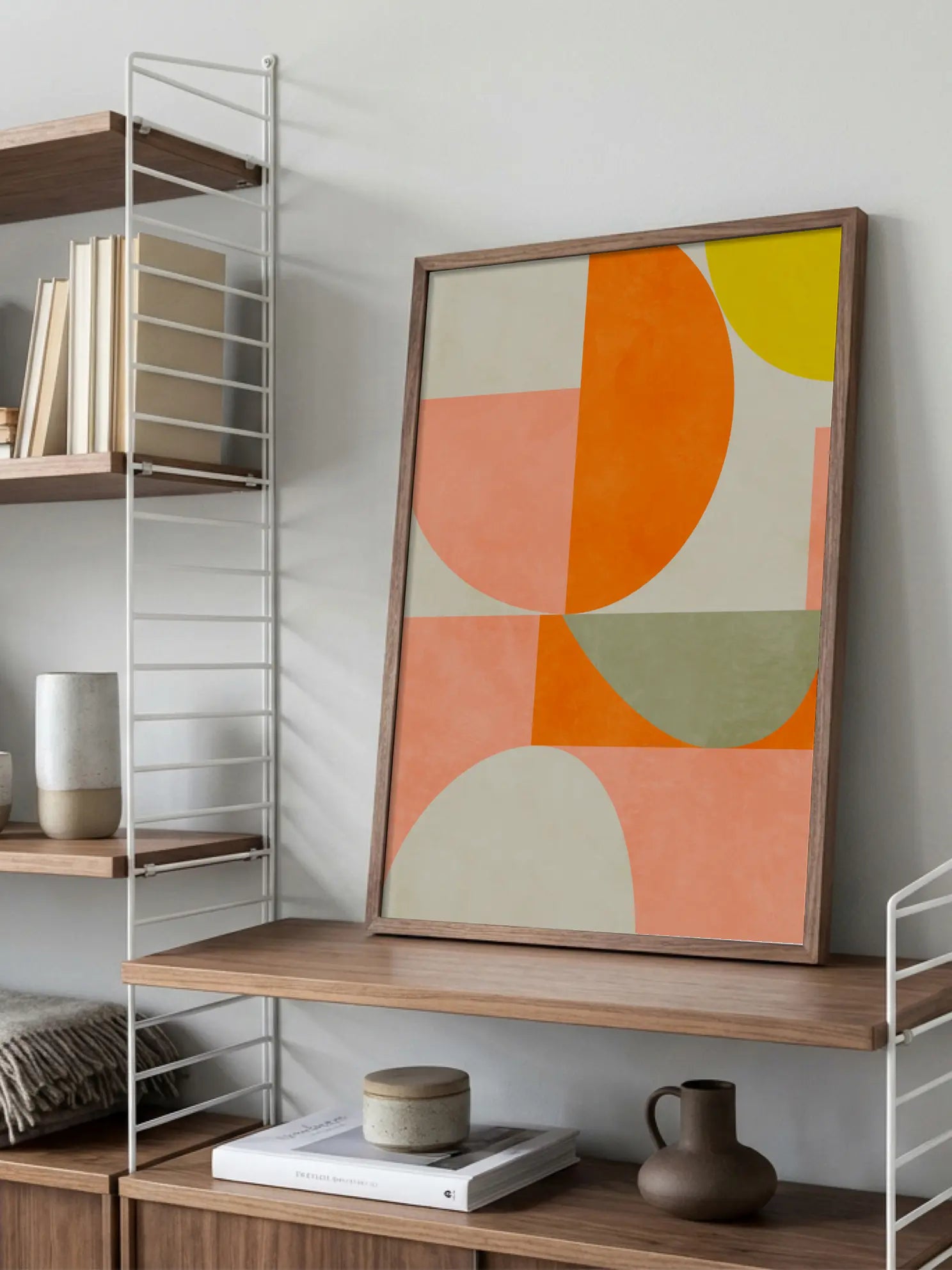 Colorful Geometrics No3 Poster