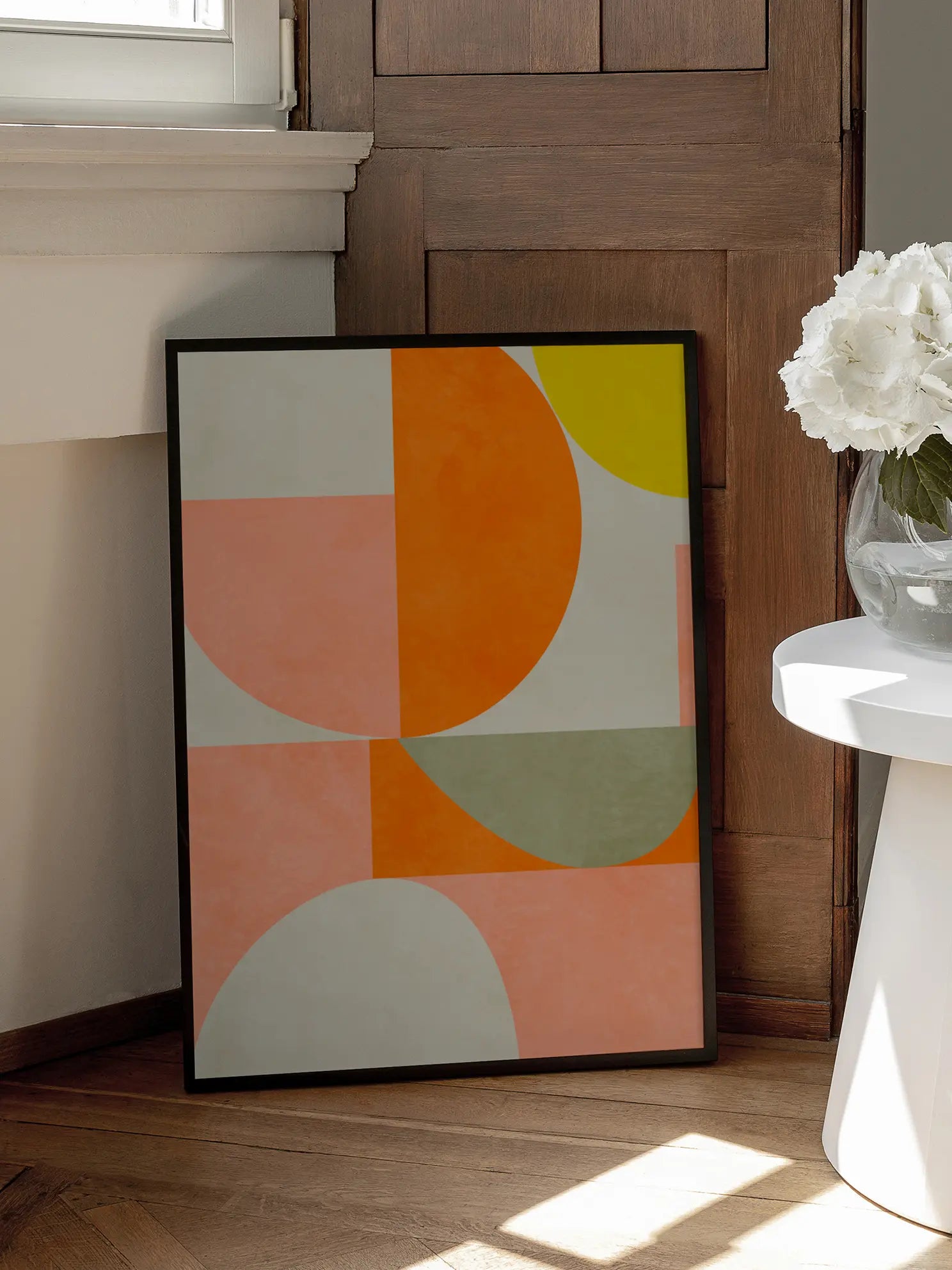 Colorful Geometrics No3 Poster