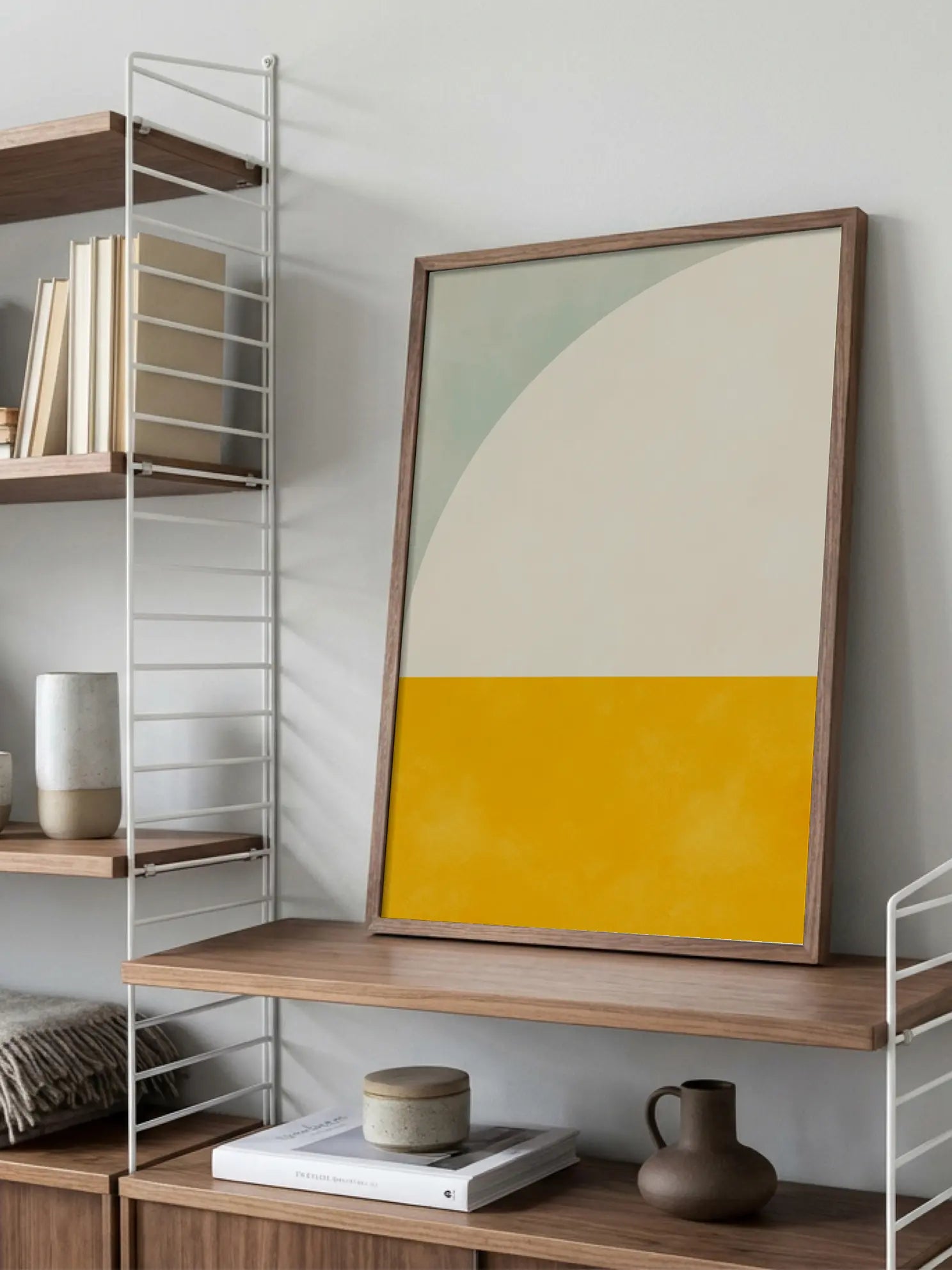 Colorful Geometrics No4 Poster
