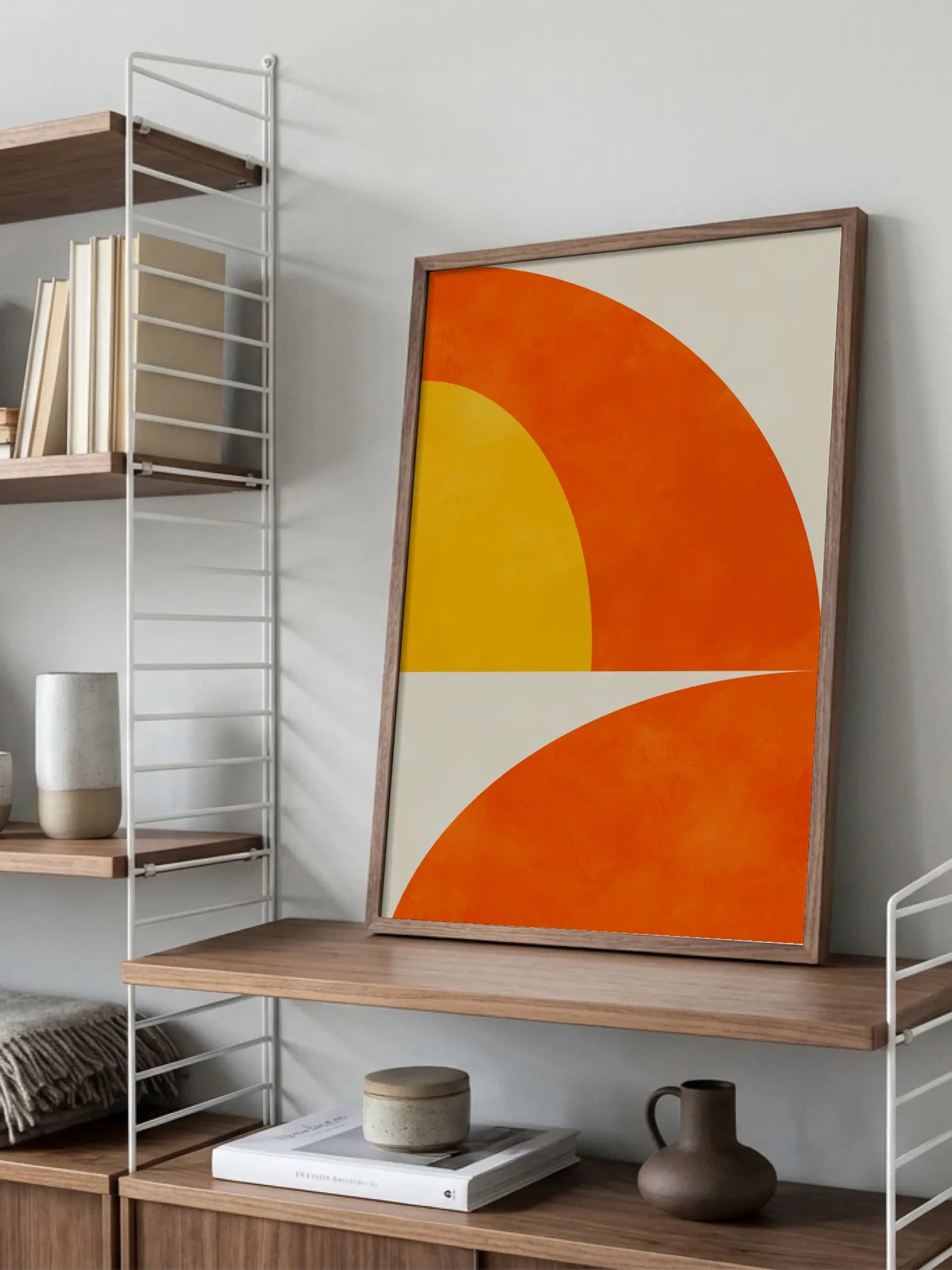 Colorful Geometrics No5 Poster