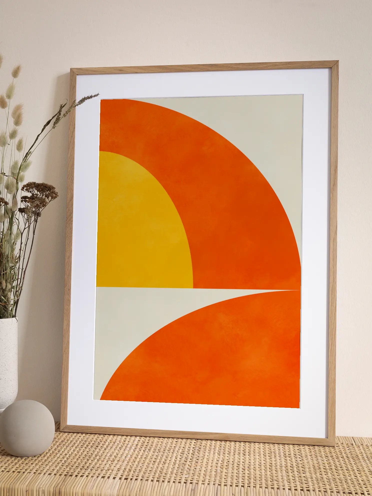 Colorful Geometrics No5 Poster