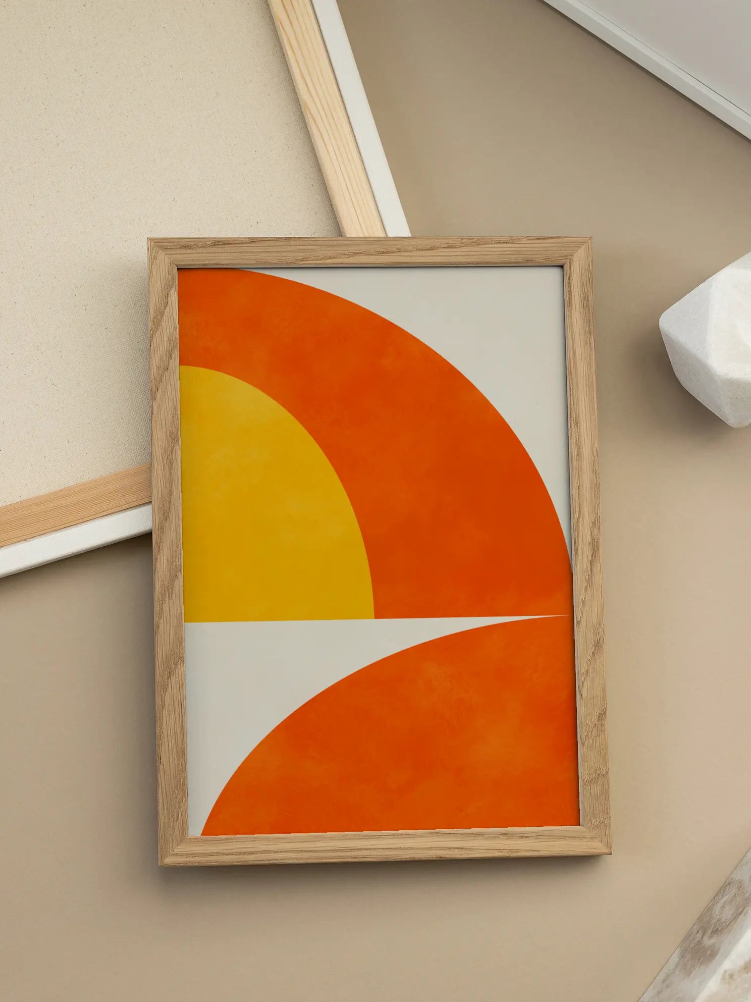 Colorful Geometrics No5 Poster