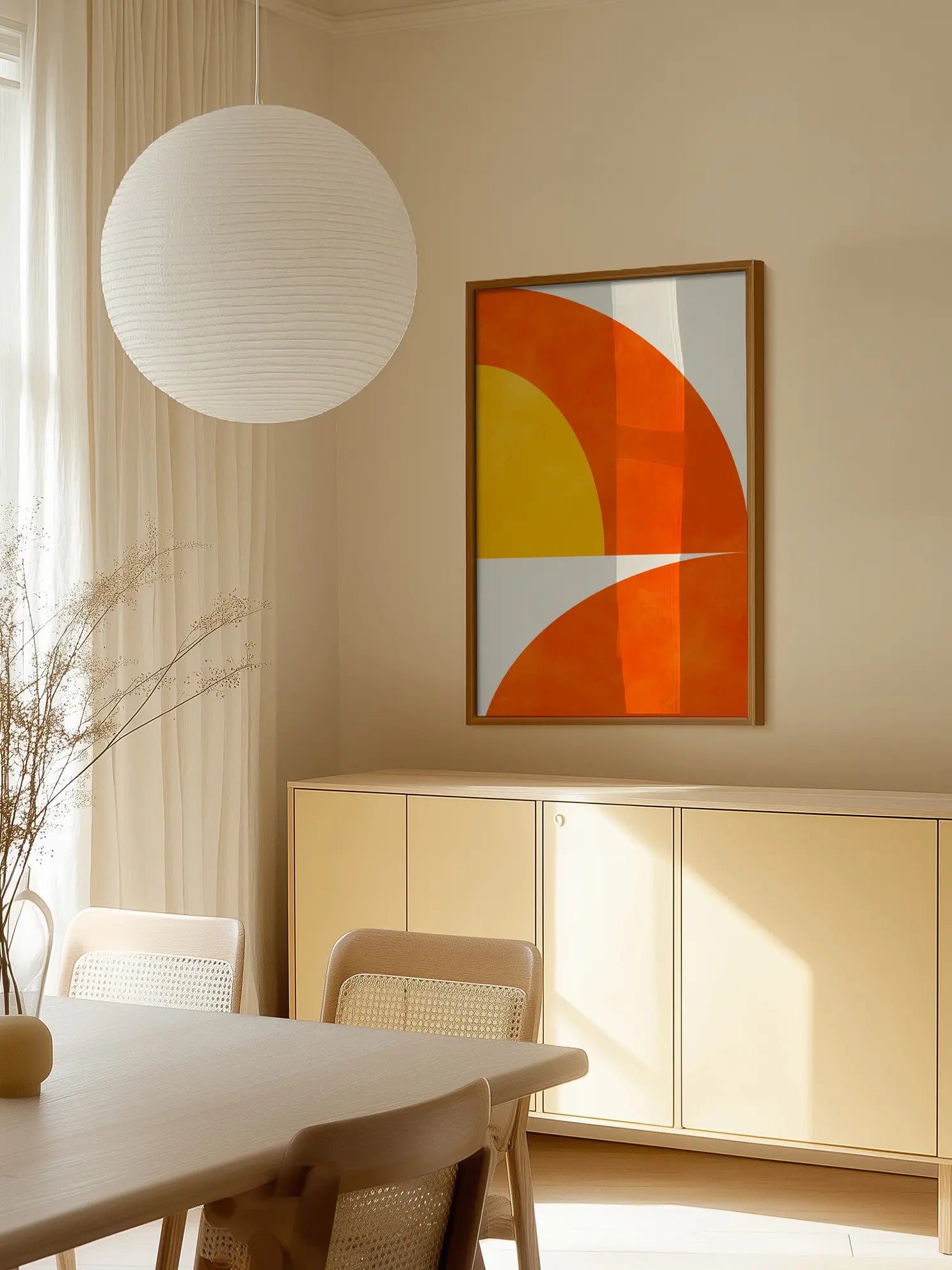 Colorful Geometrics No5 Poster