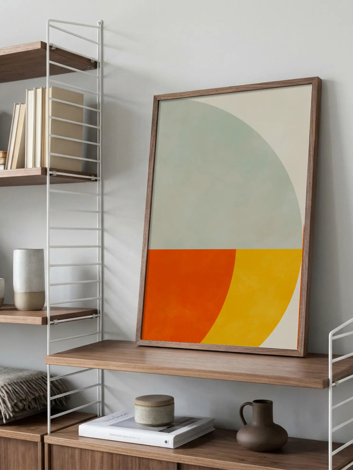 Colorful Geometrics No6 Poster
