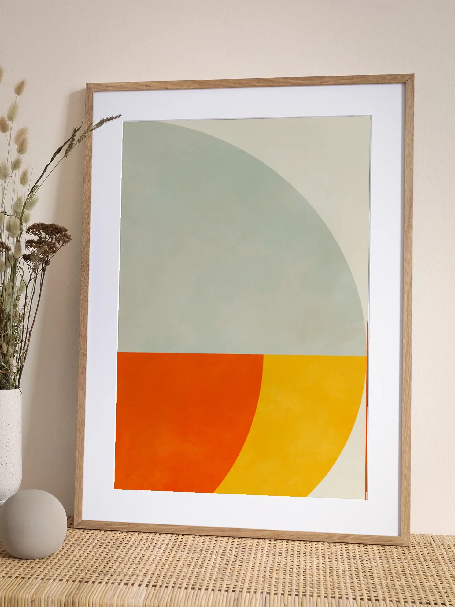 Colorful Geometrics No6 Poster