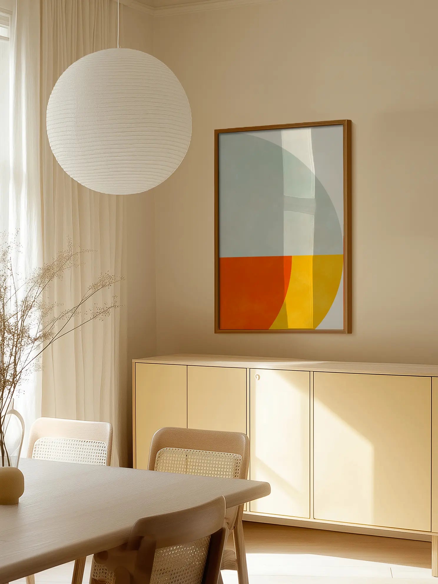 Colorful Geometrics No6 Poster
