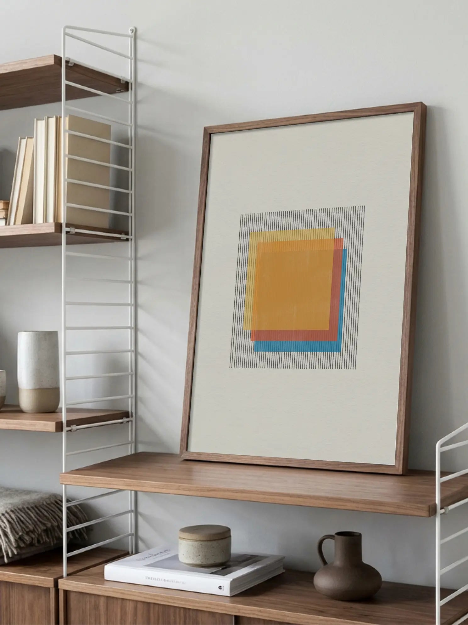 Colorful Geometry No2 Poster