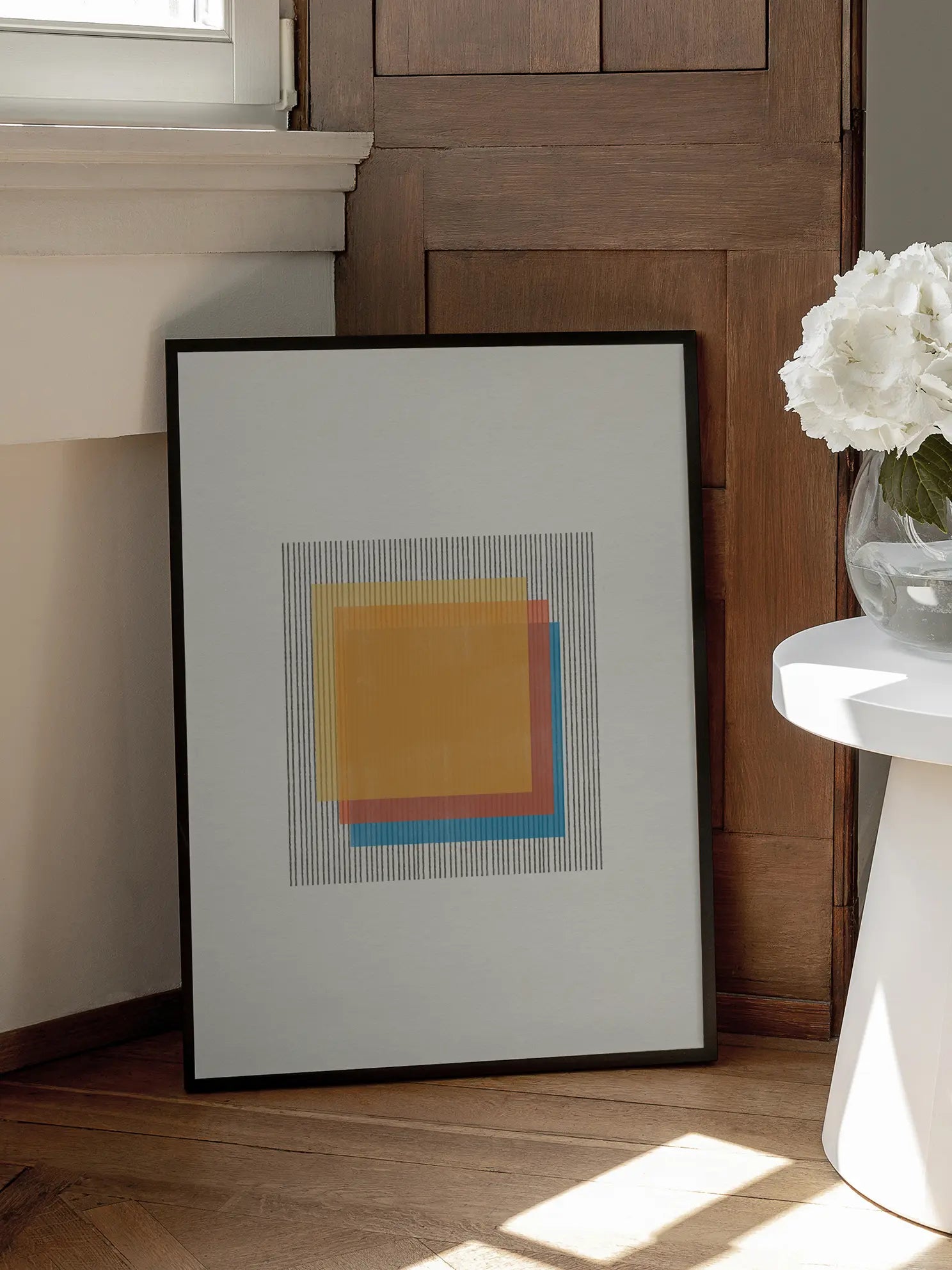 Colorful Geometry No2 Poster
