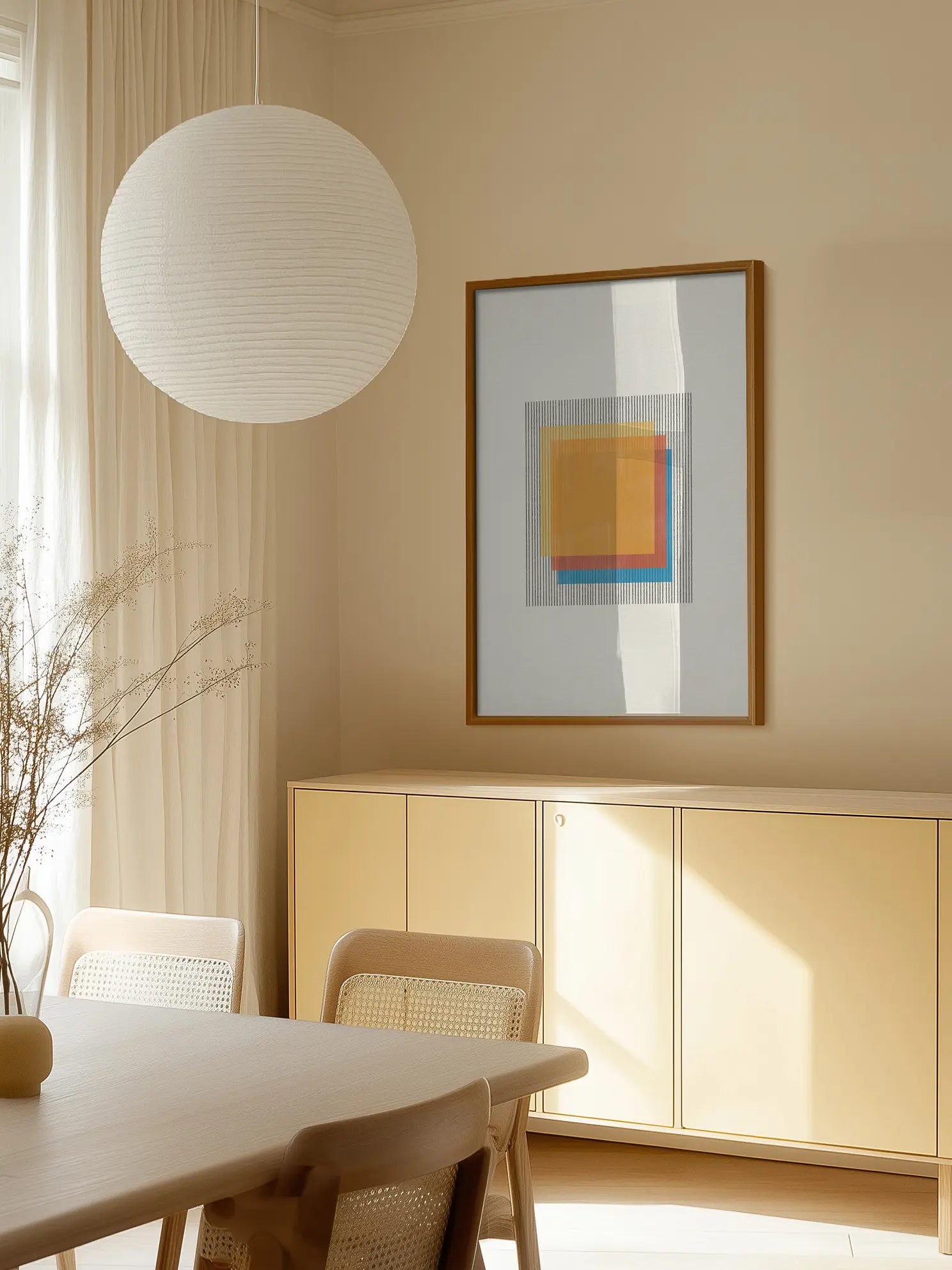 Colorful Geometry No2 Poster
