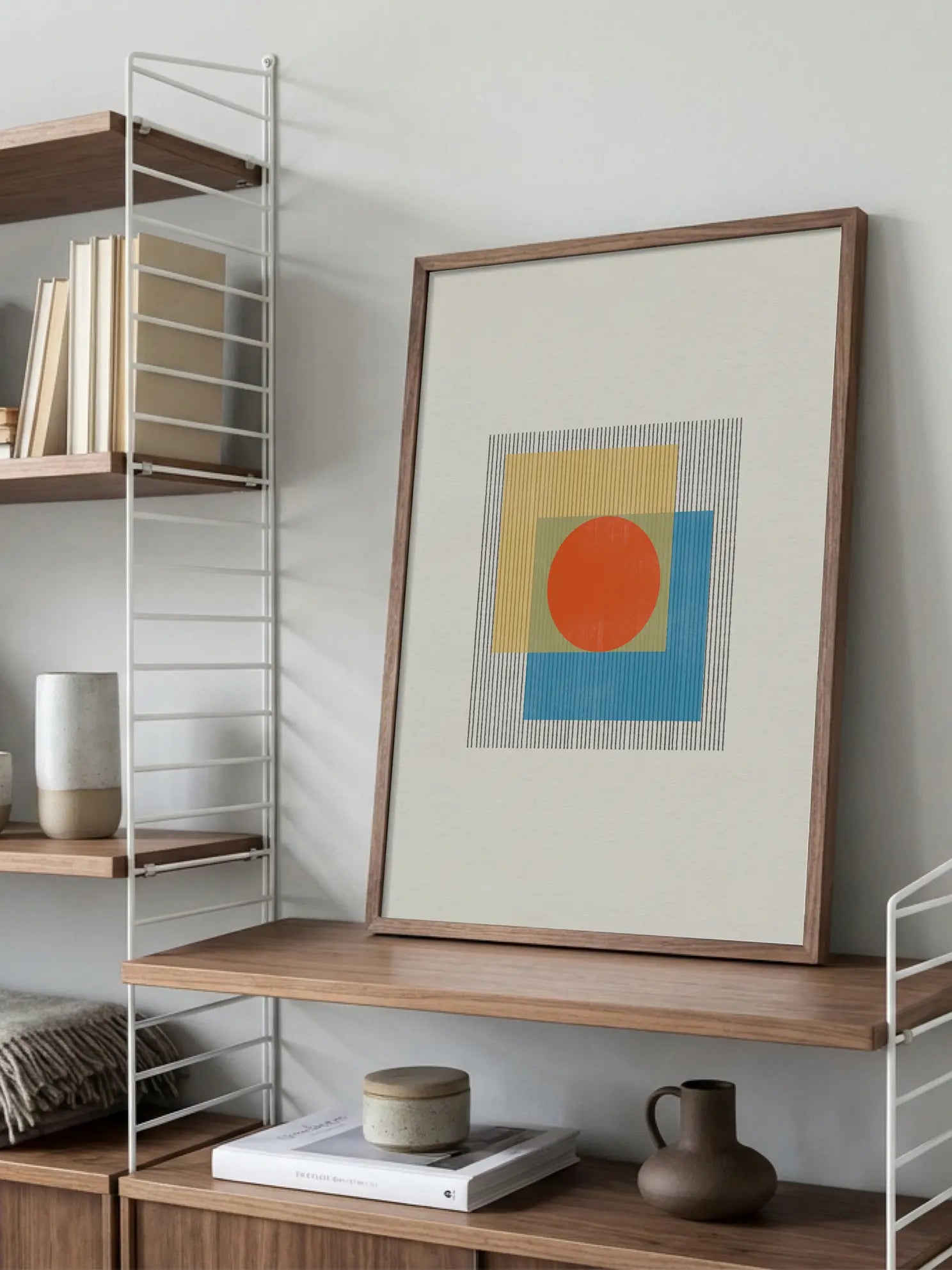 Colorful Geometry No3 Poster