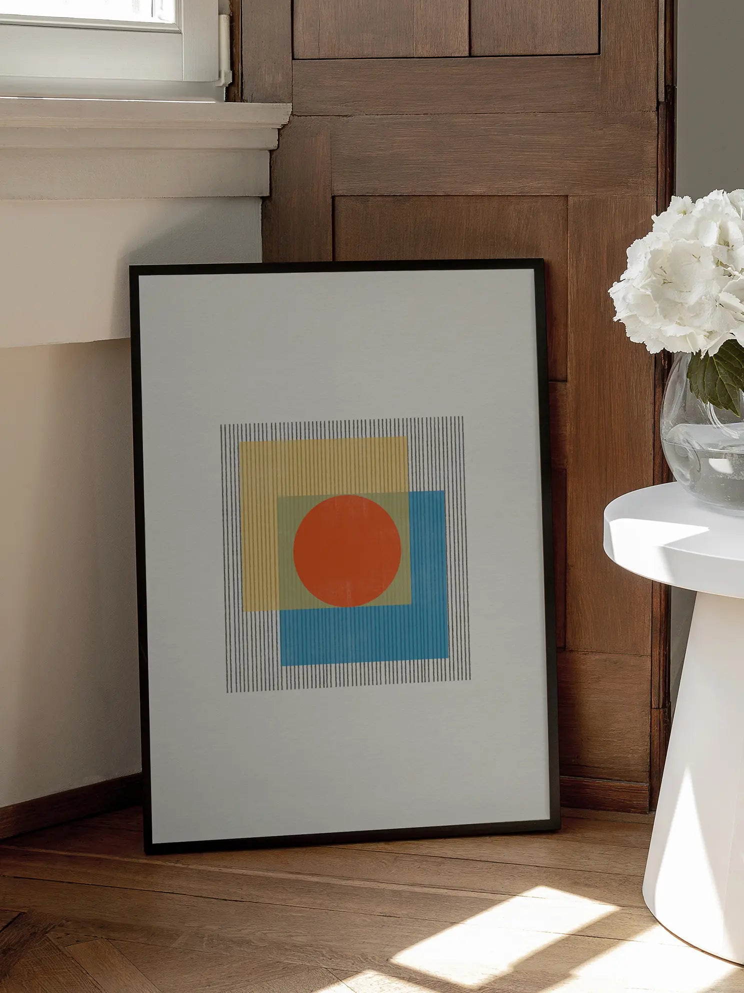 Colorful Geometry No3 Poster