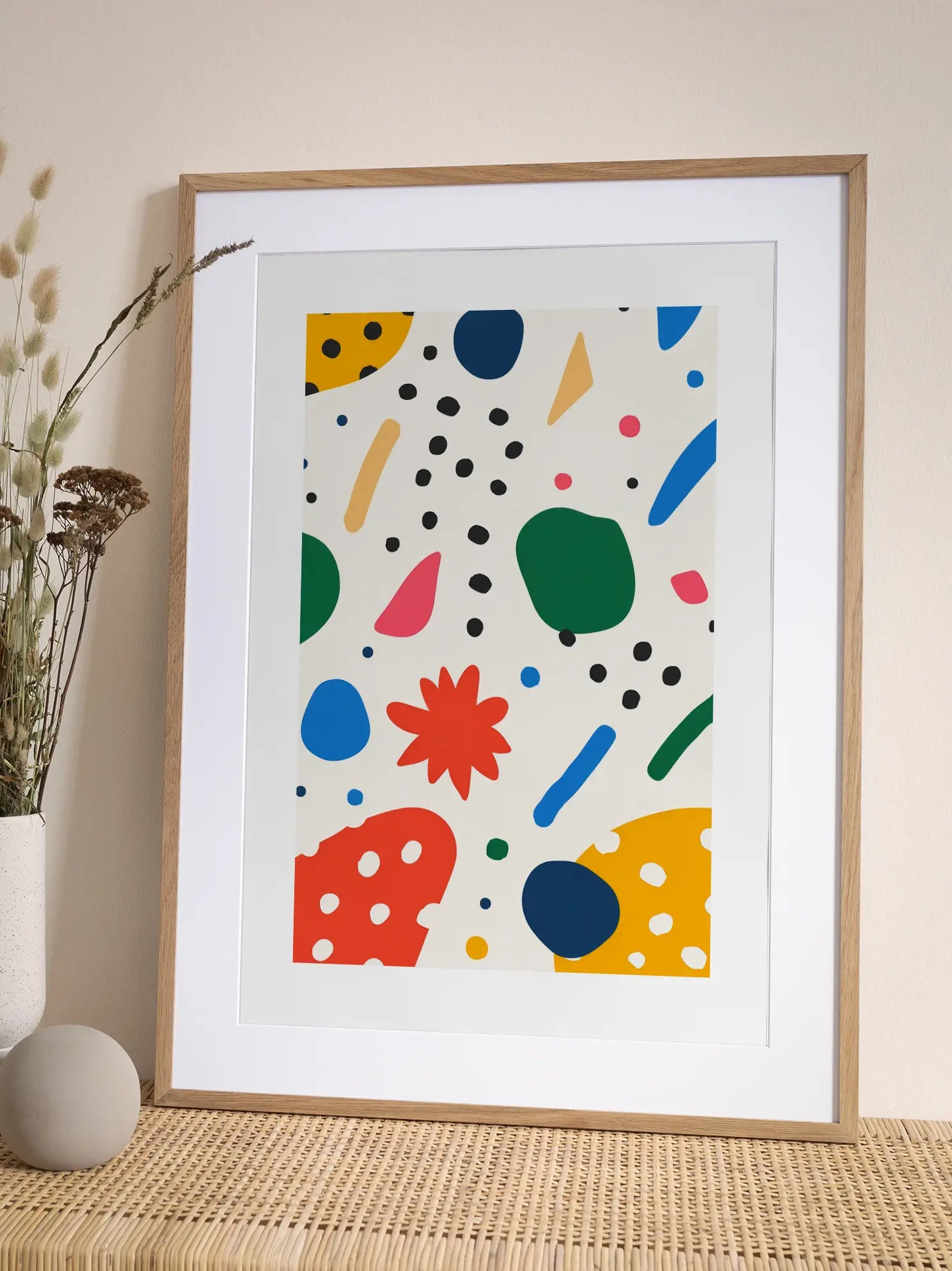 Colorful Pattern Poster