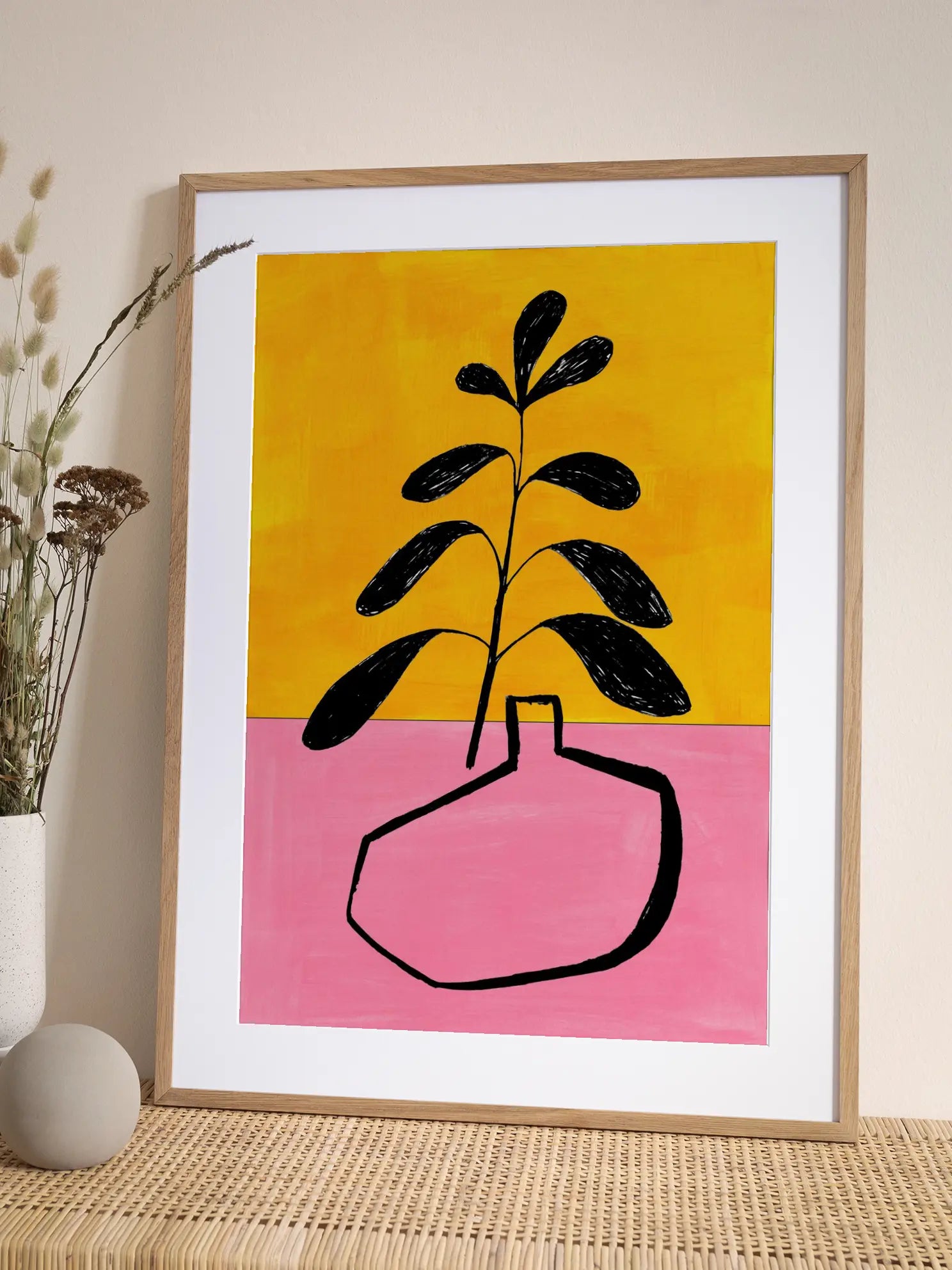 Colorful Plant Poster