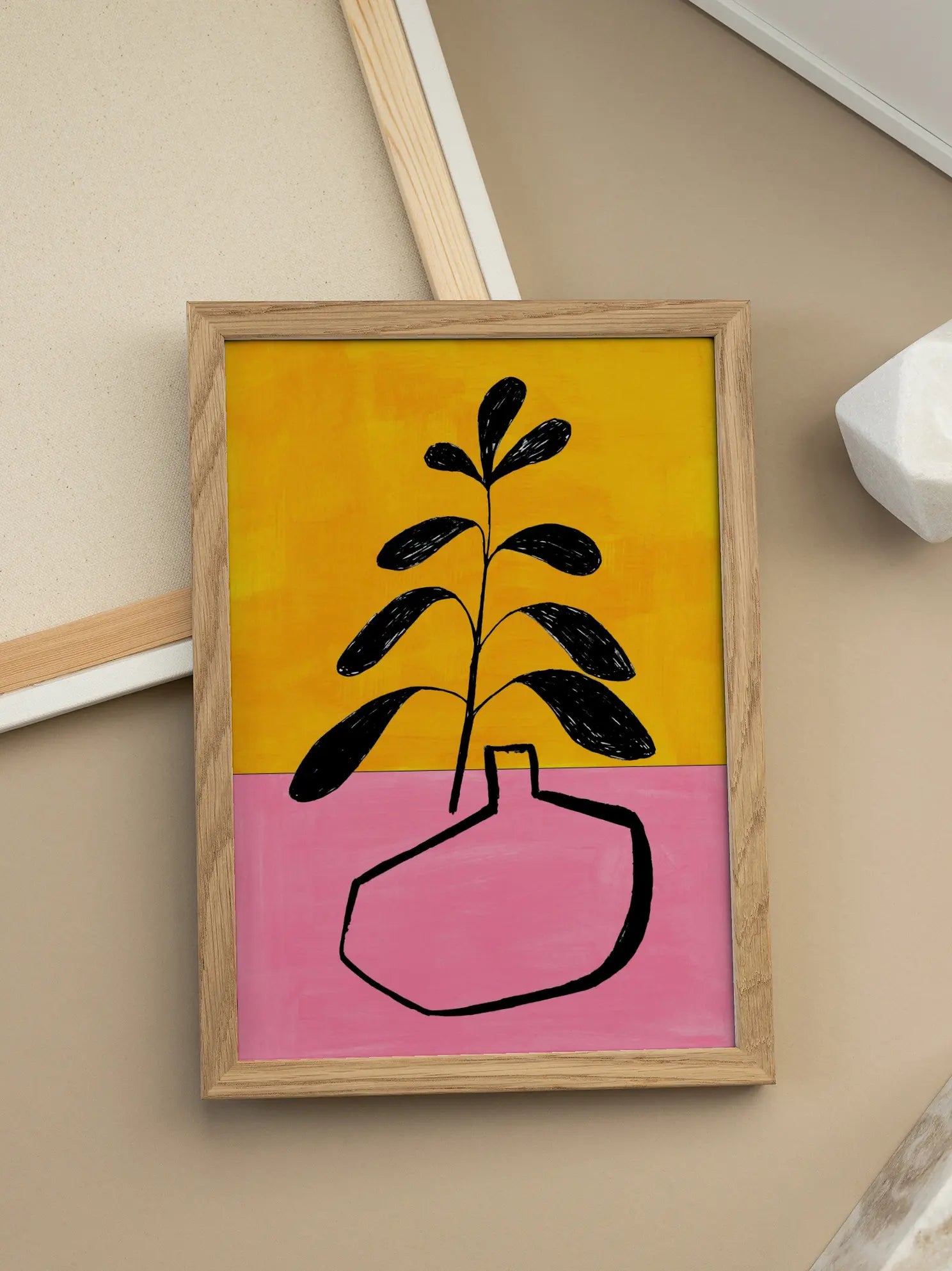 Colorful Plant Poster