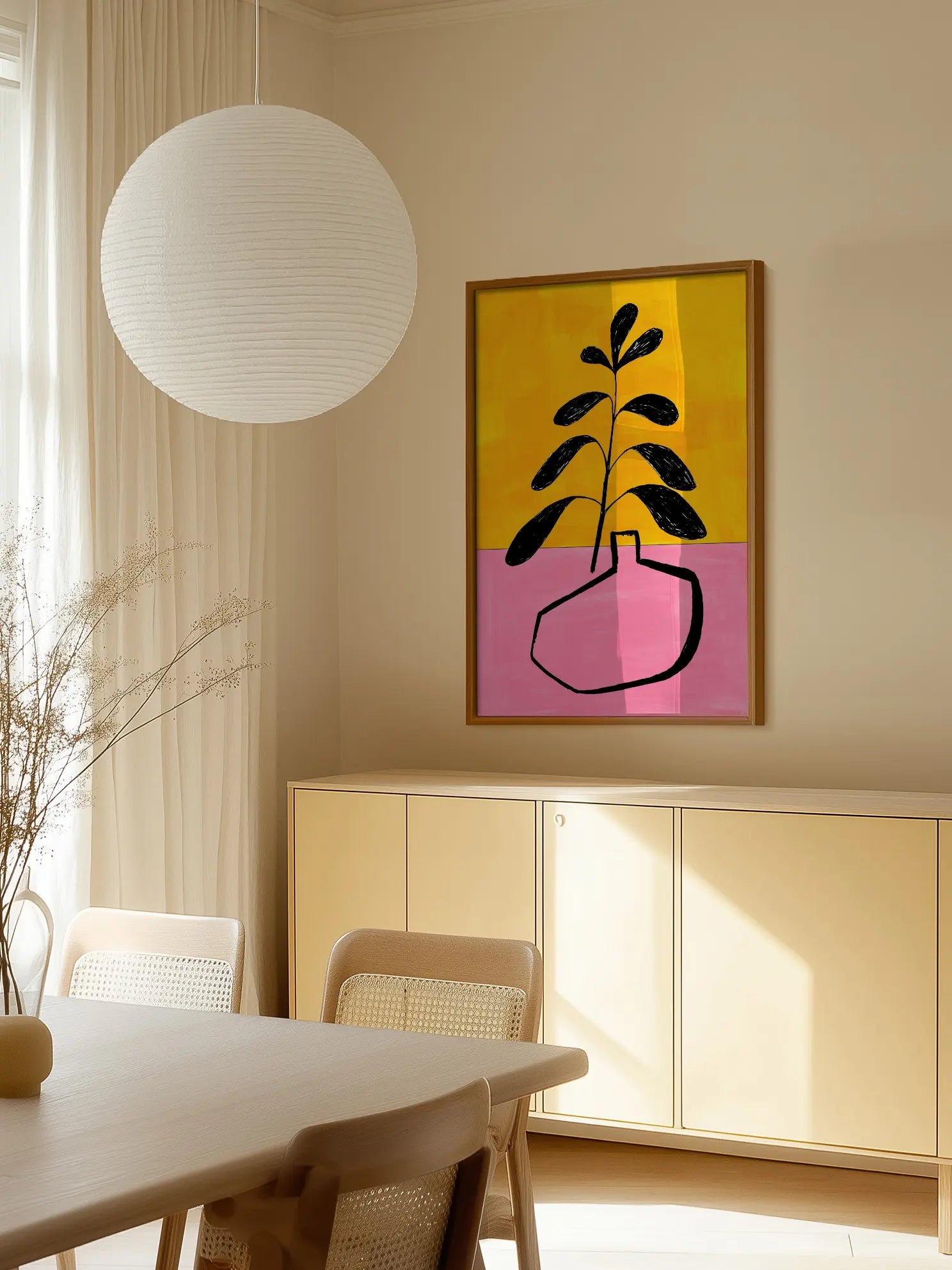 Colorful Plant Poster