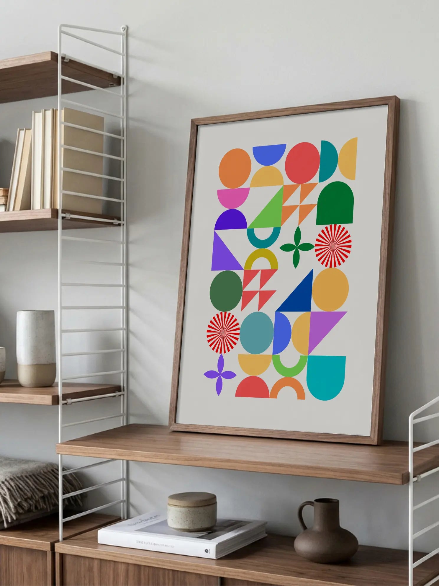 Colorful Shapes Poster