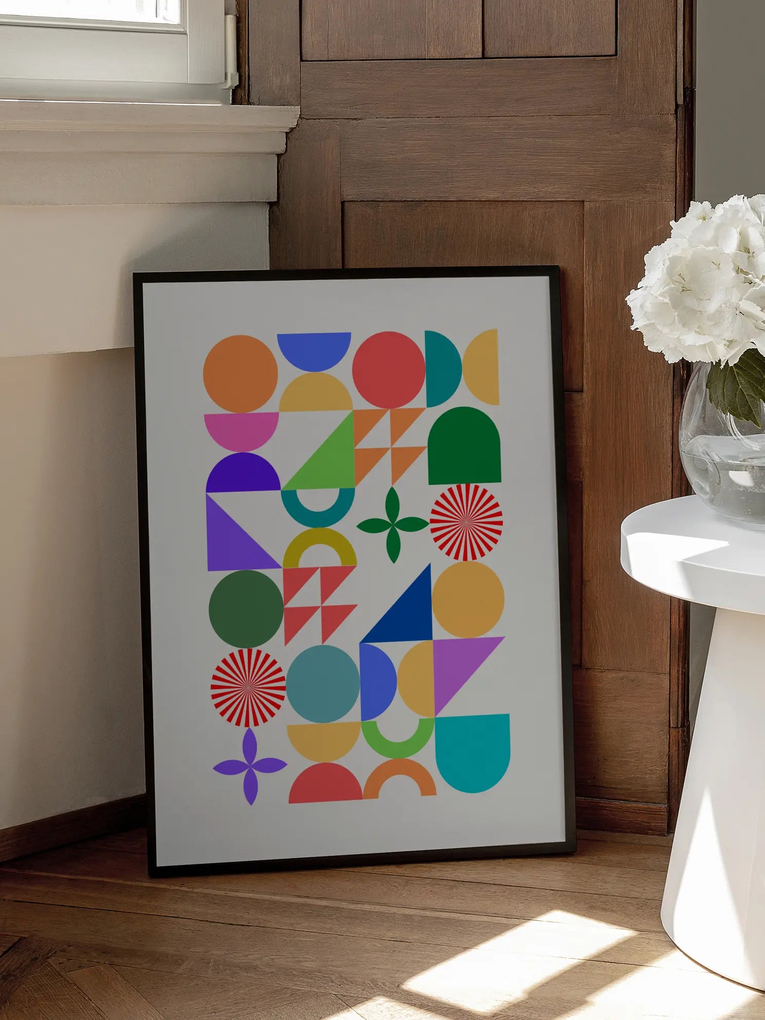 Colorful Shapes Poster