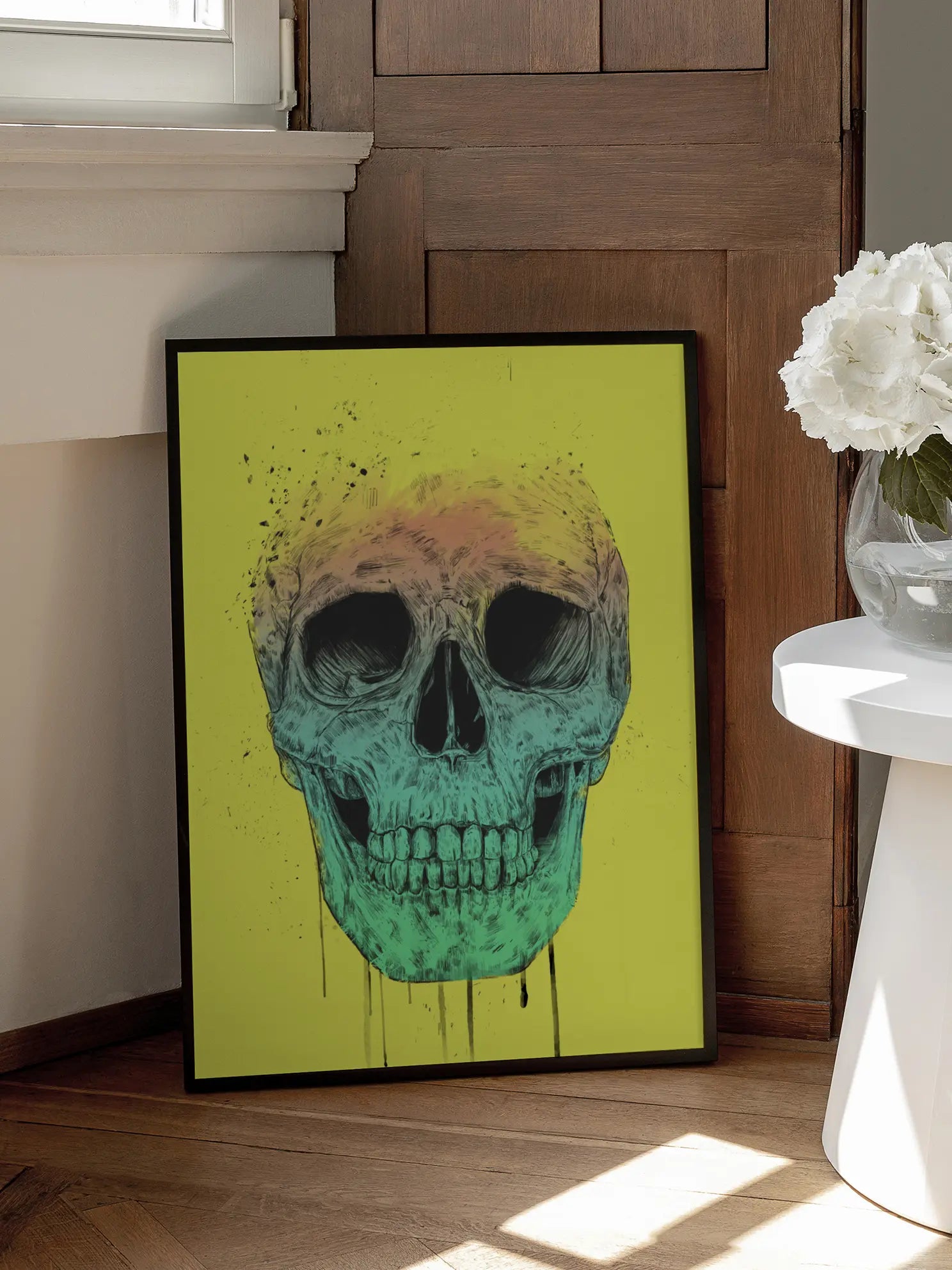 Colorful Skull Poster