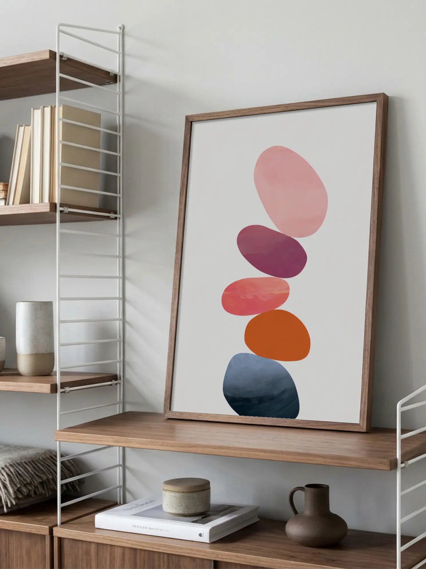 Colorful Stones Poster