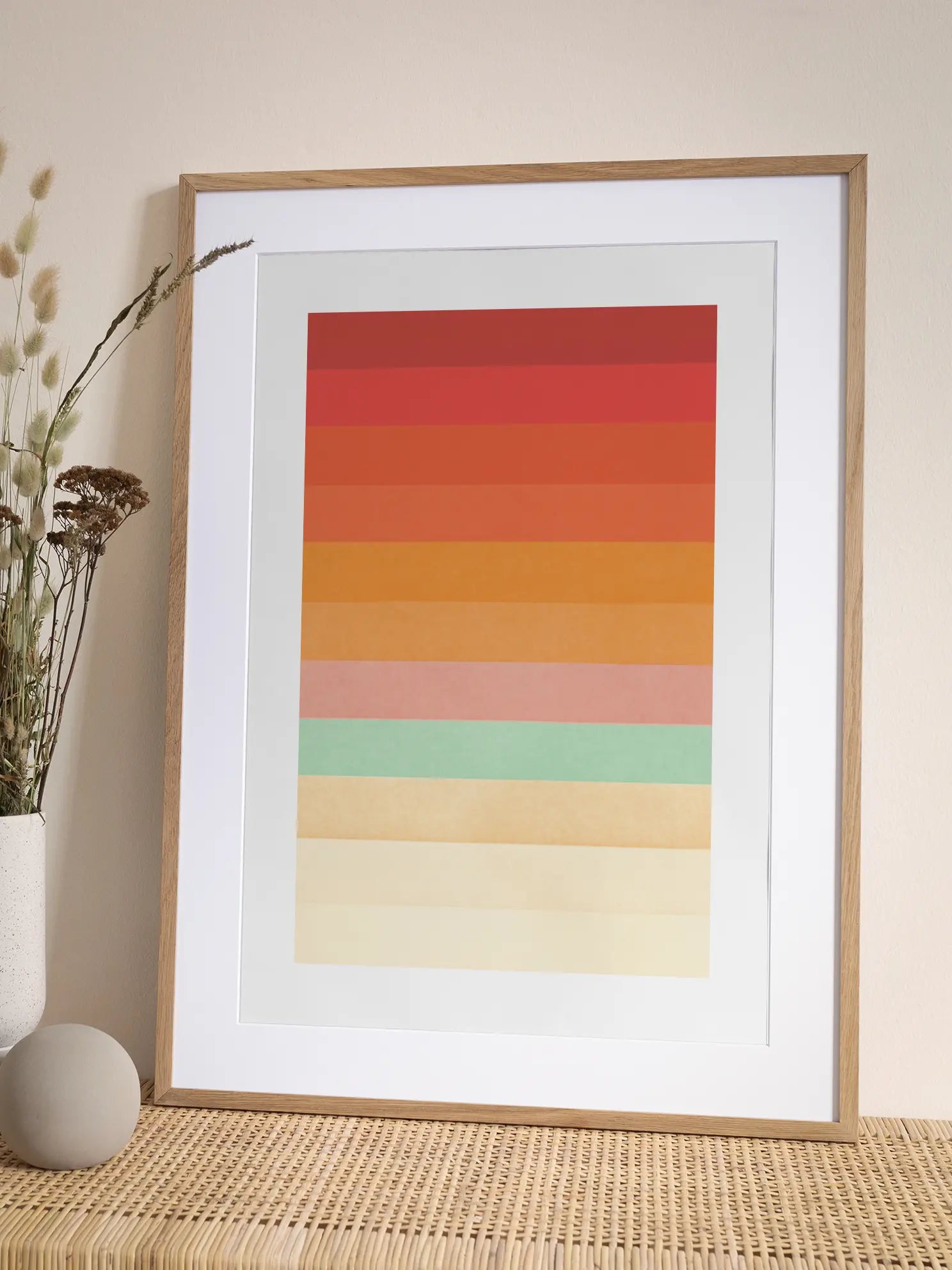 Colorful Stripes Poster