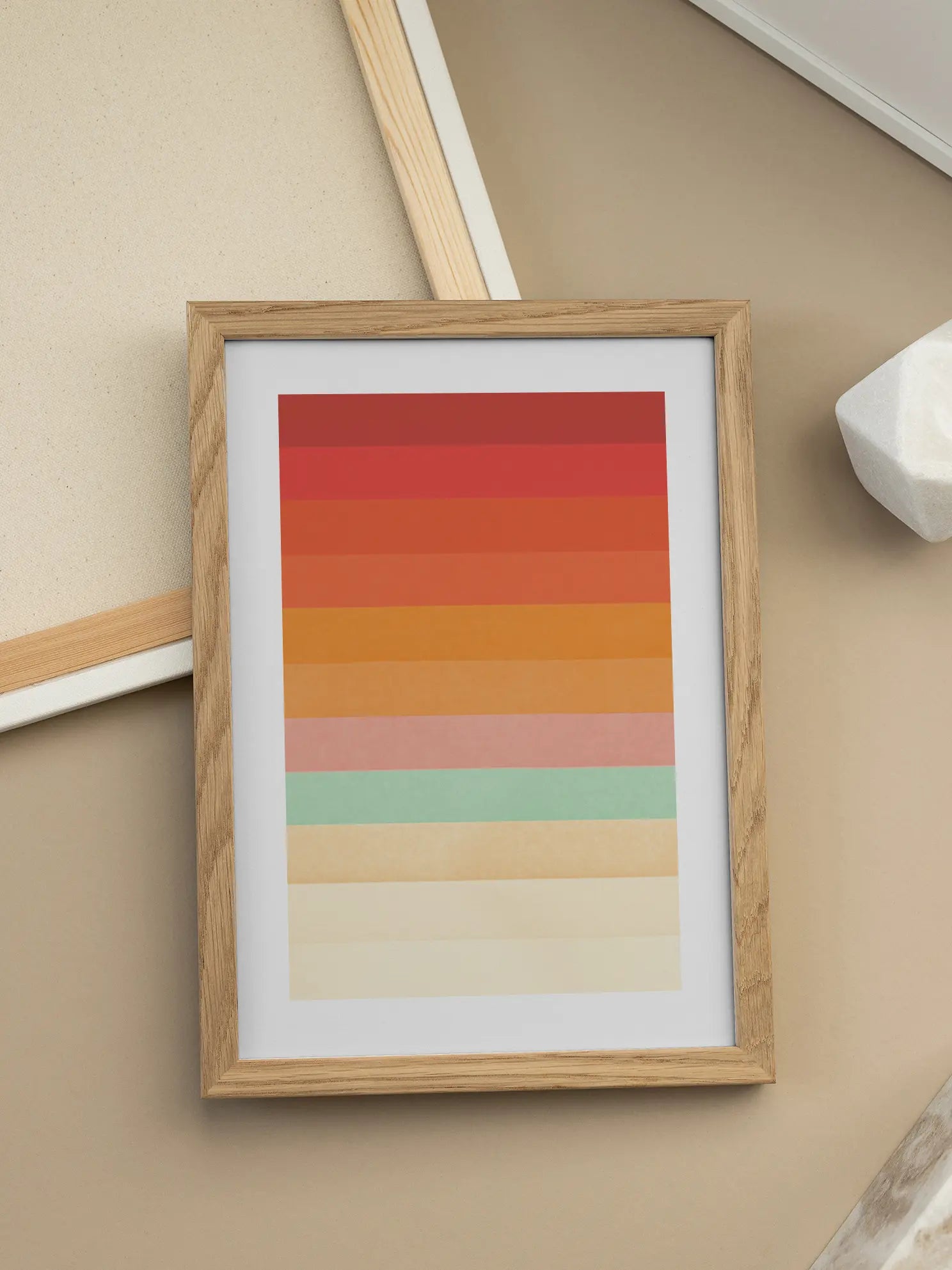 Colorful Stripes Poster