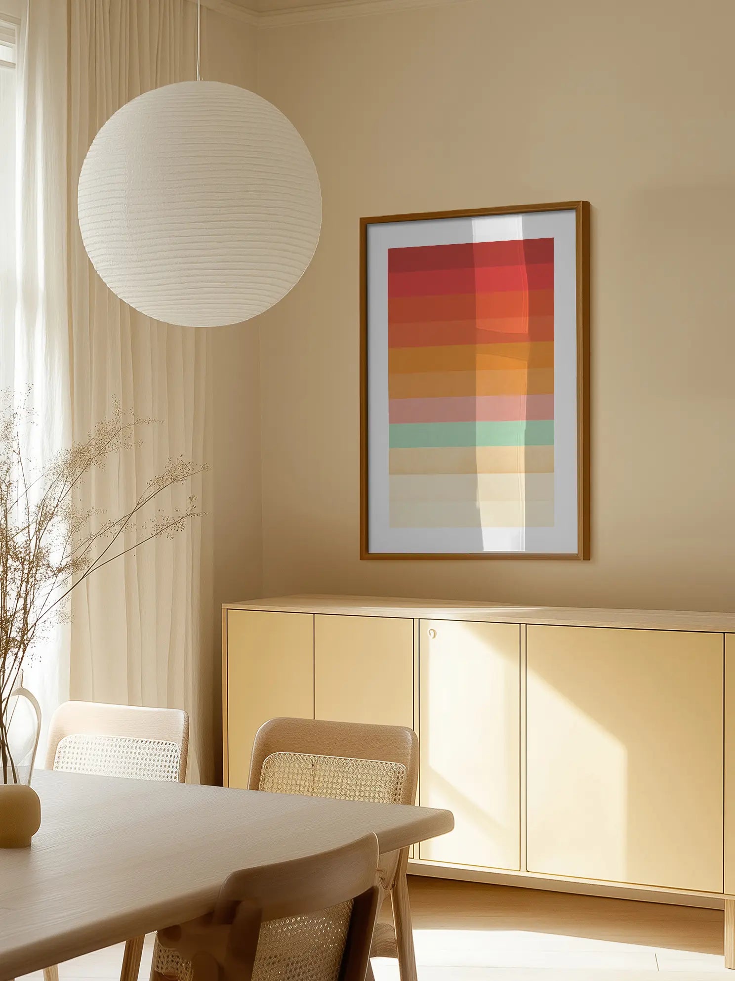 Colorful Stripes Poster