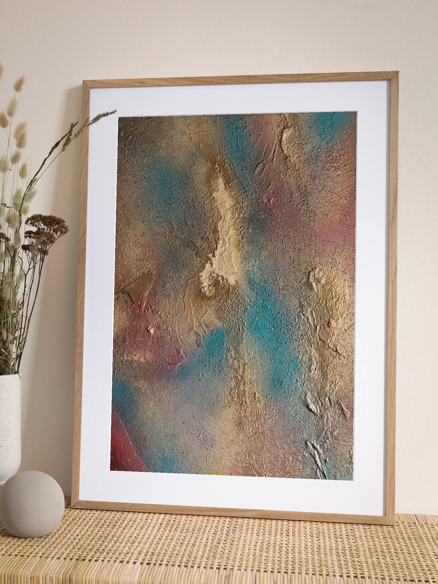 Colorful Texture Poster