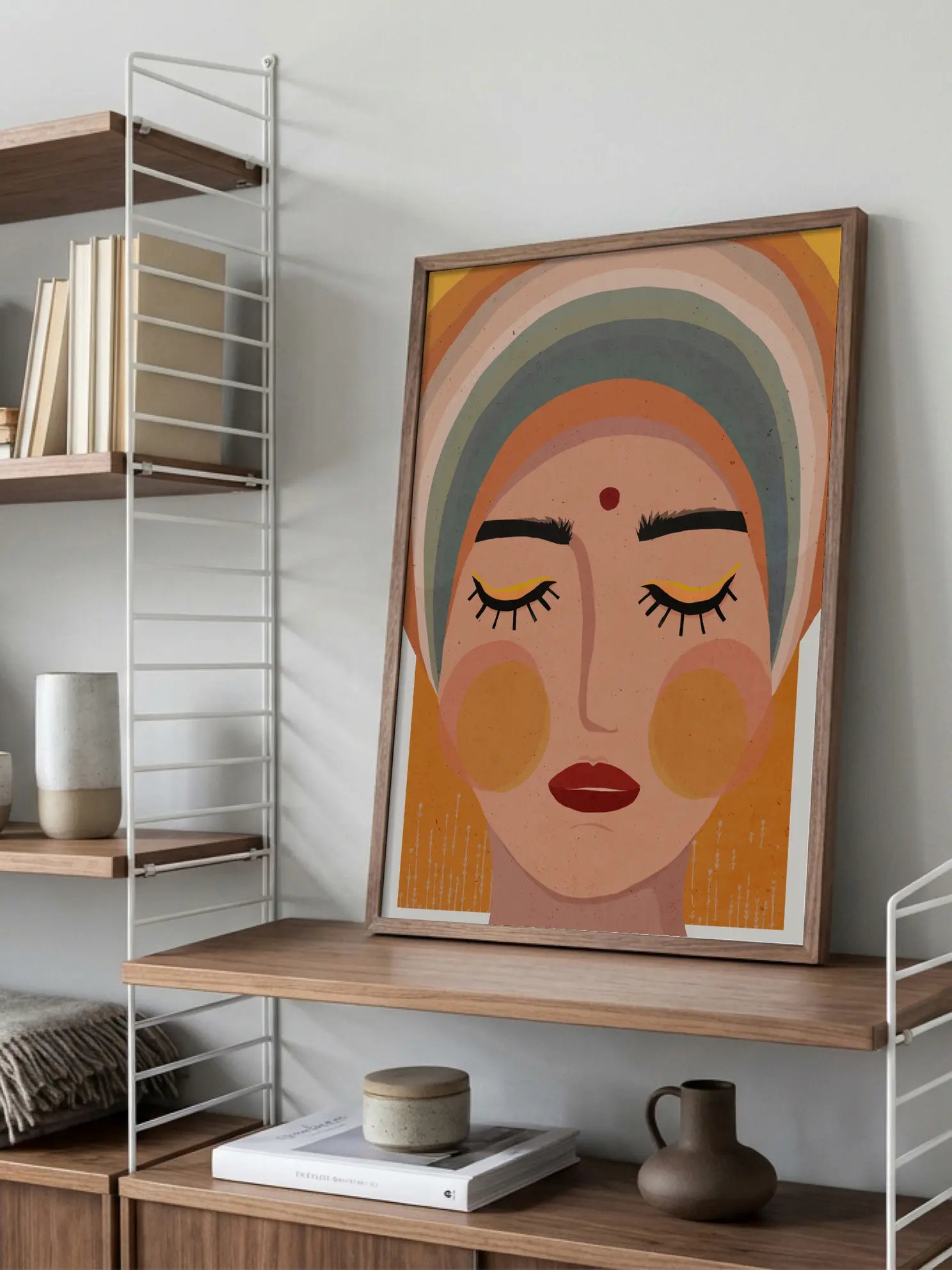 Colorful Turban Poster