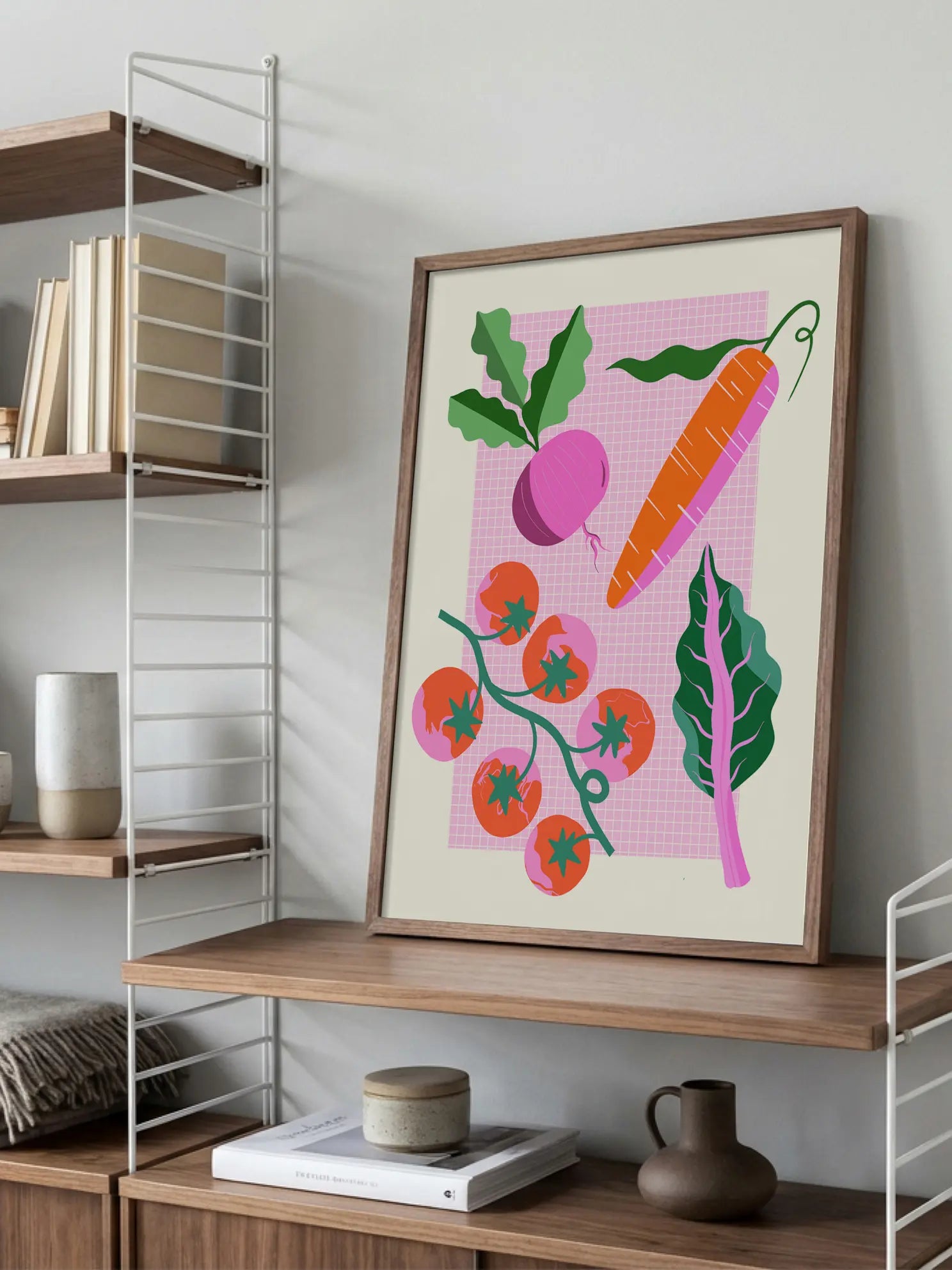 Colorful Veggies Poster