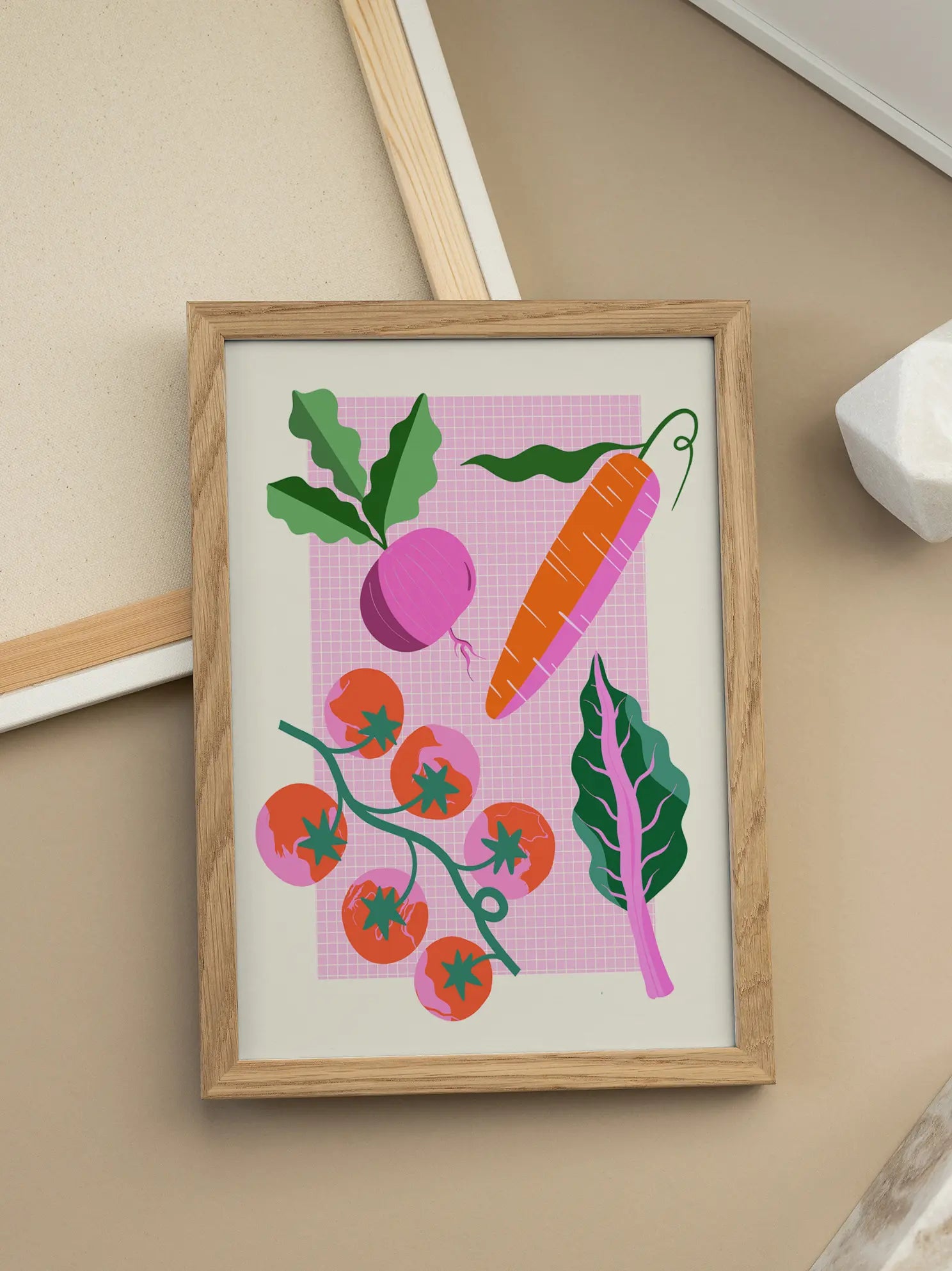 Colorful Veggies Poster