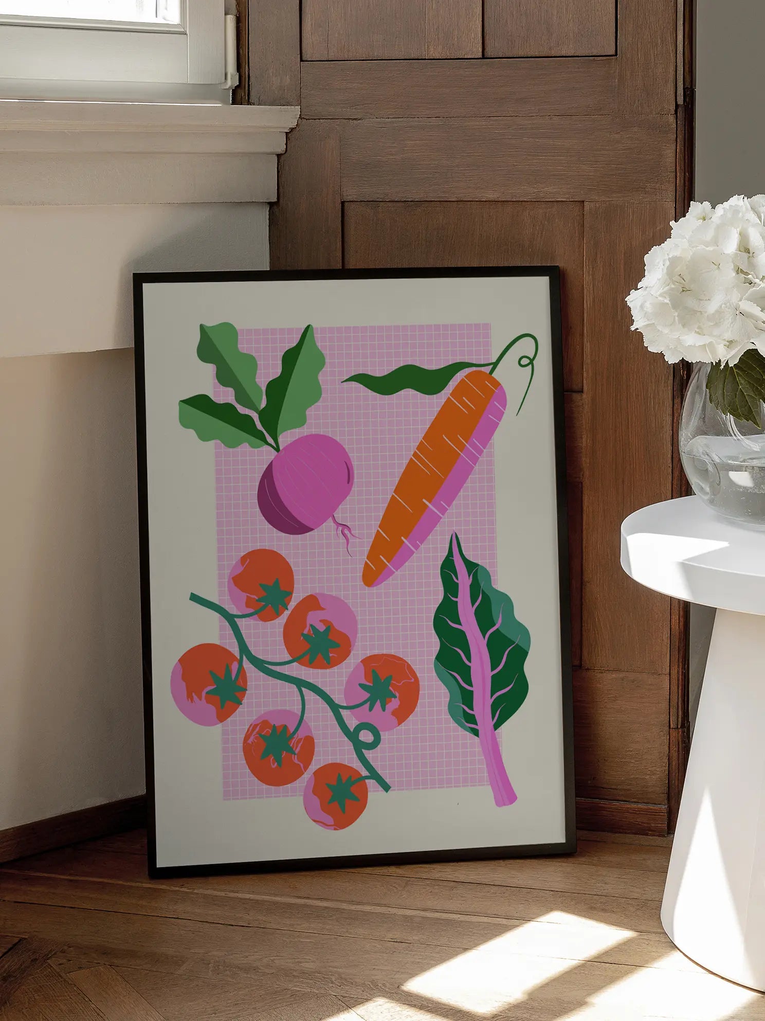 Colorful Veggies Poster