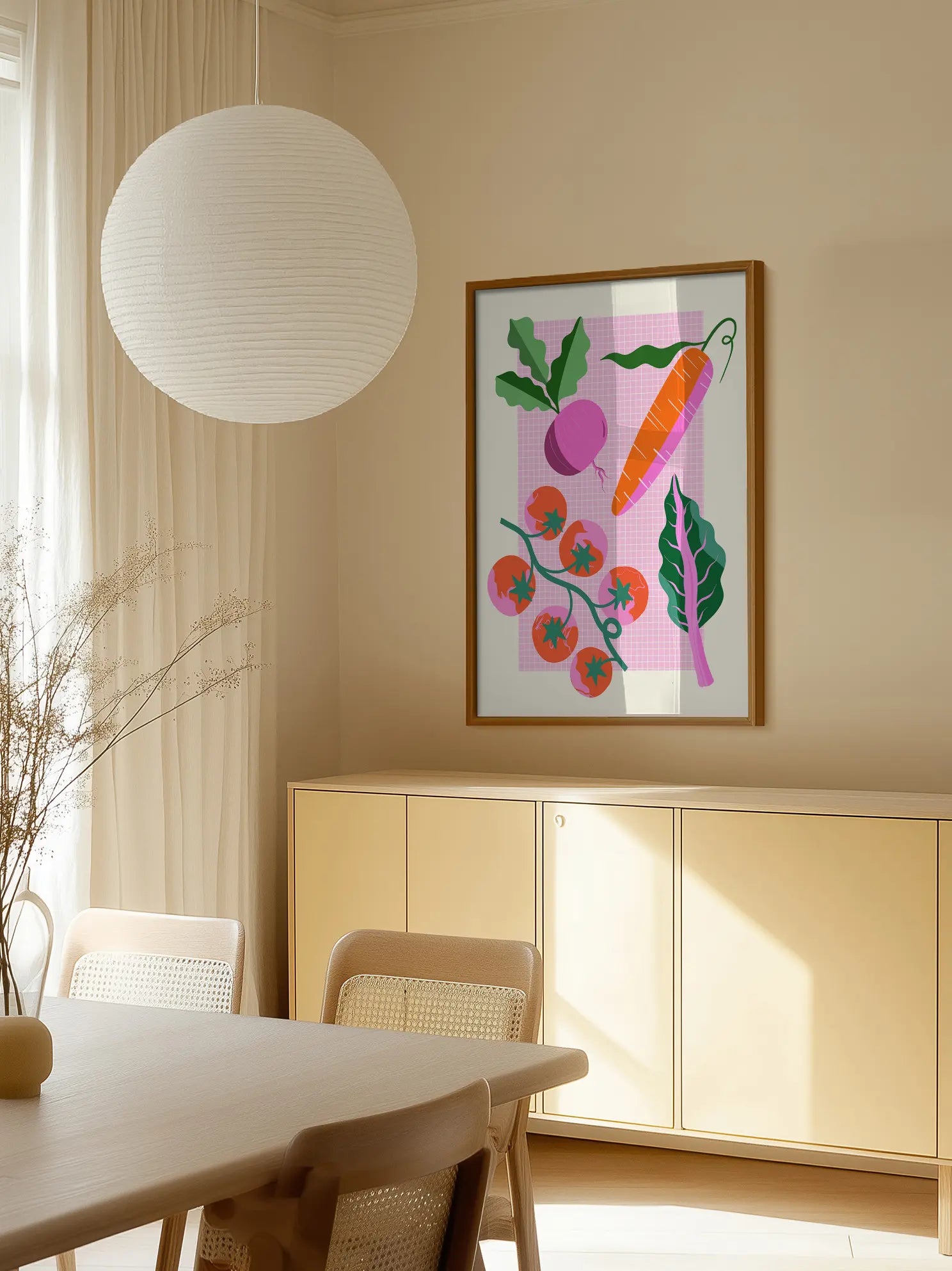 Colorful Veggies Poster