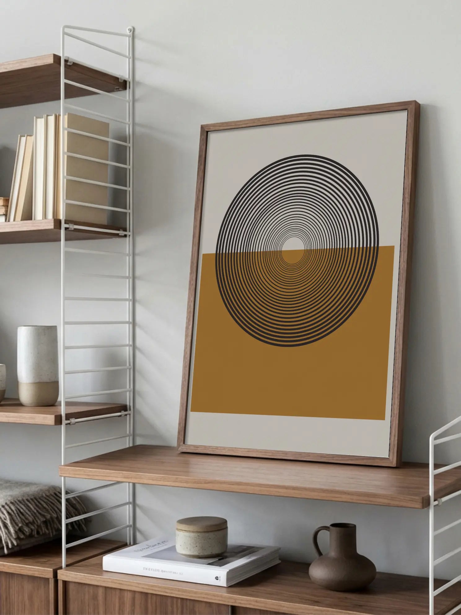 Concentric Reflections Poster