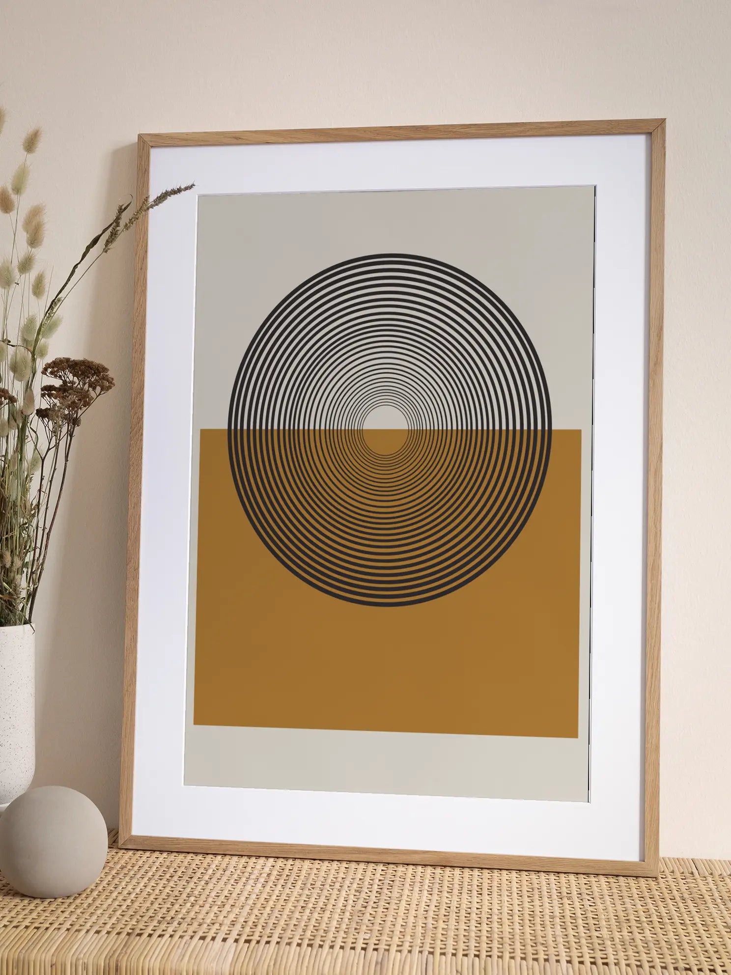 Concentric Reflections Poster