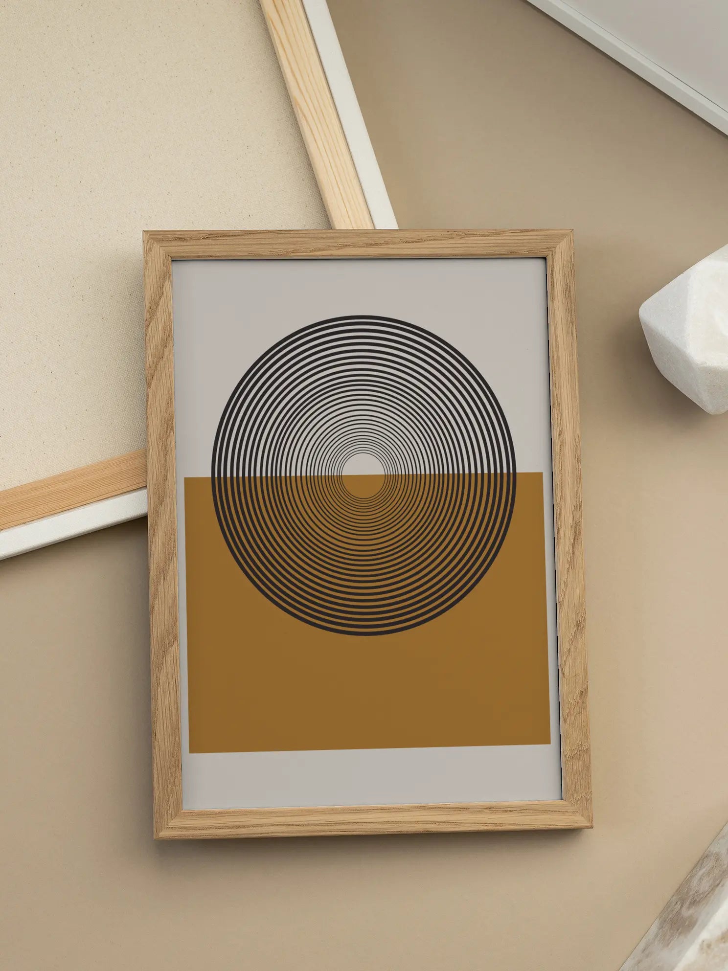 Concentric Reflections Poster
