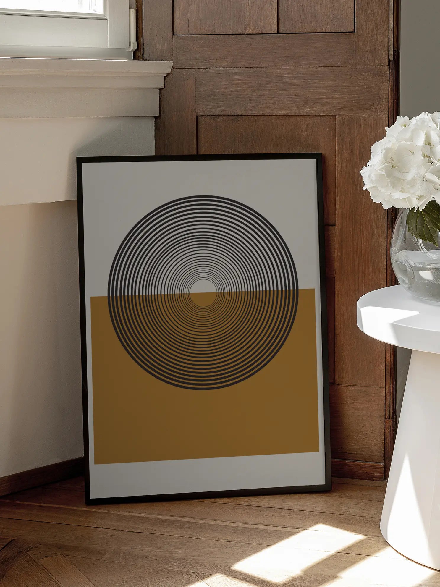 Concentric Reflections Poster