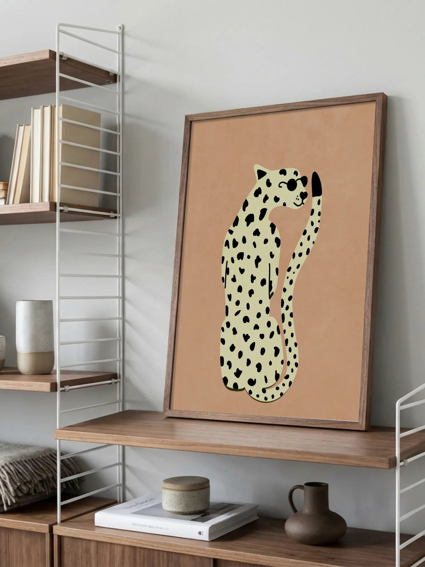 Cool Leopard Poster