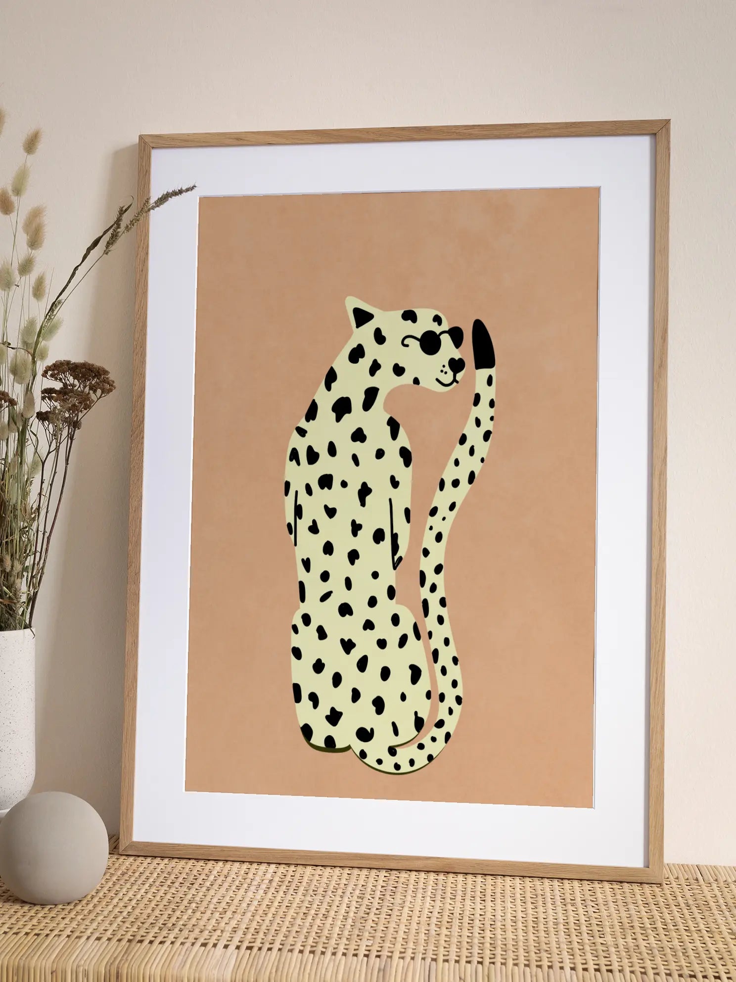 Cool Leopard Poster