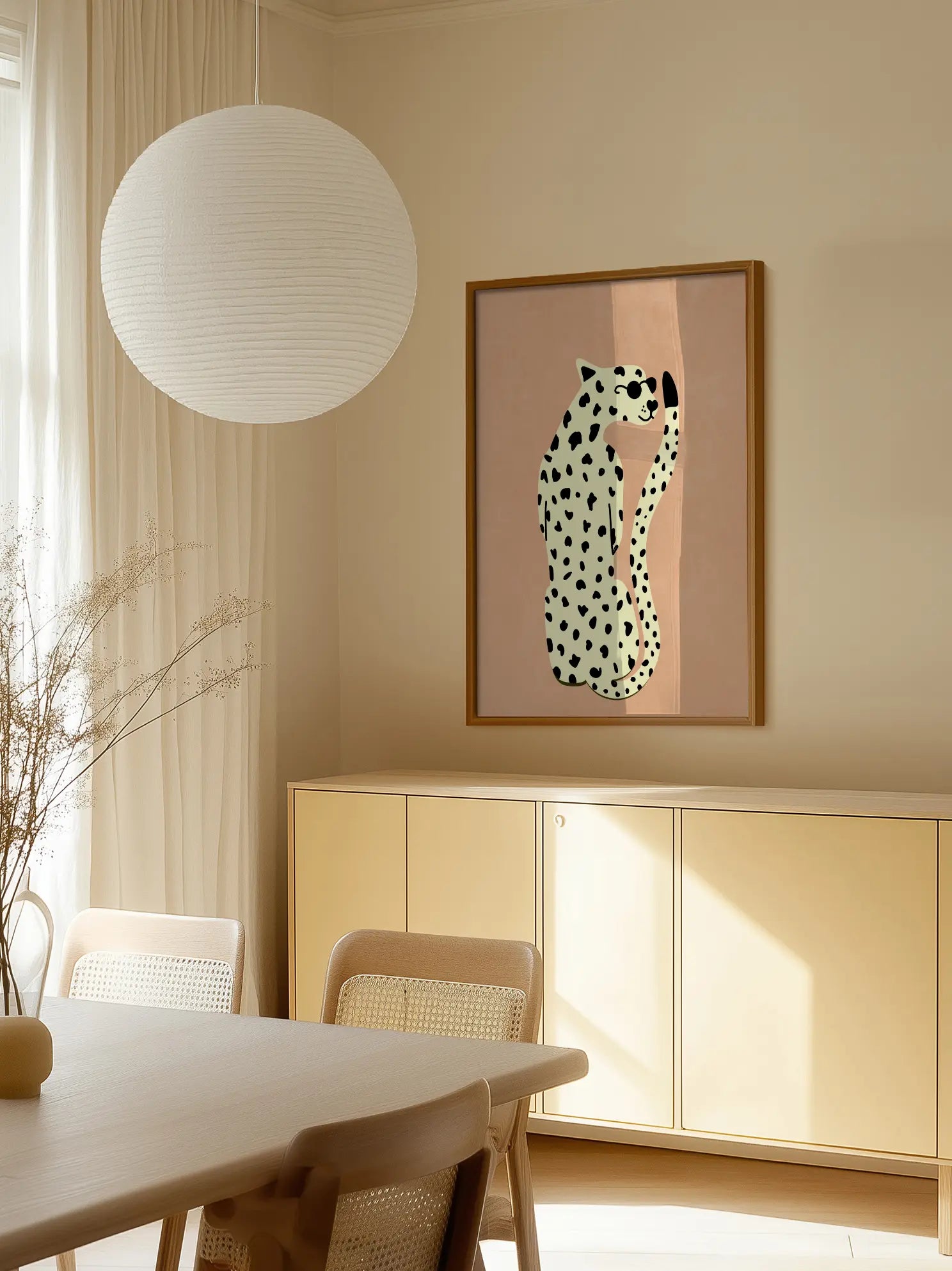 Cool Leopard Poster