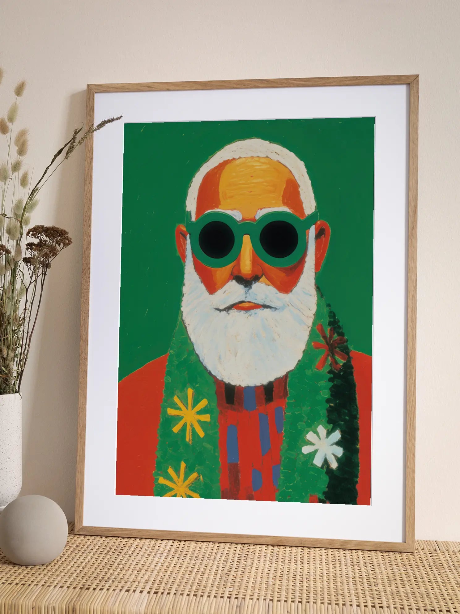 Cool Santa Poster