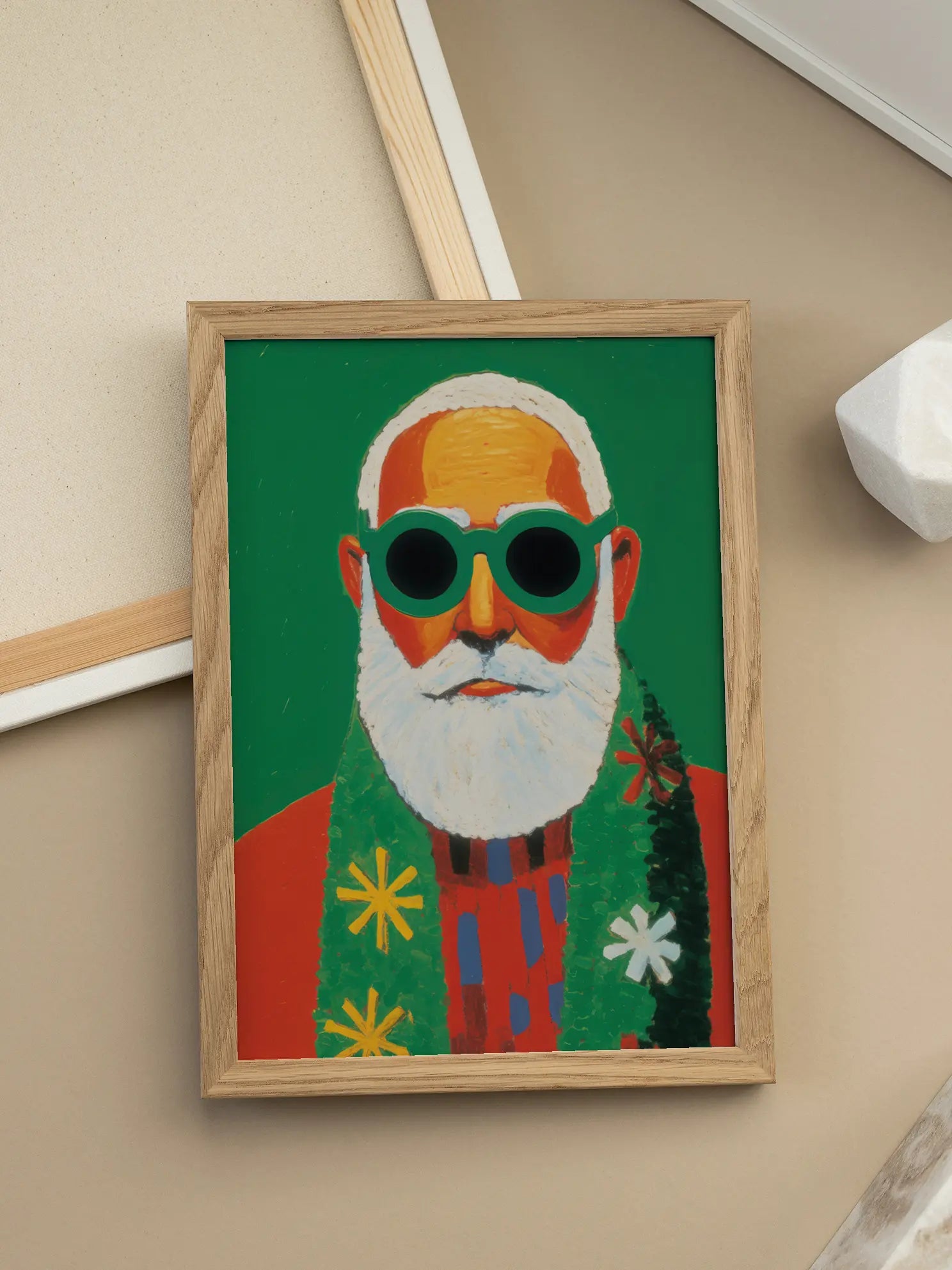 Cool Santa Poster