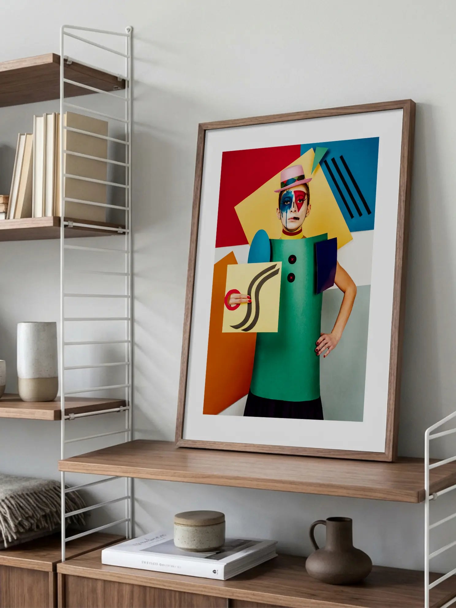 Costume of Shapes Poster