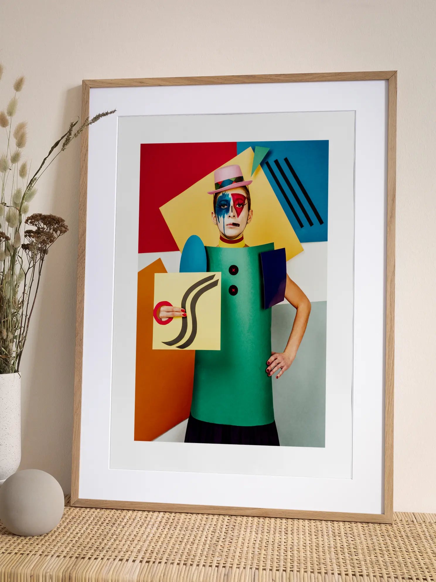 Costume of Shapes Poster