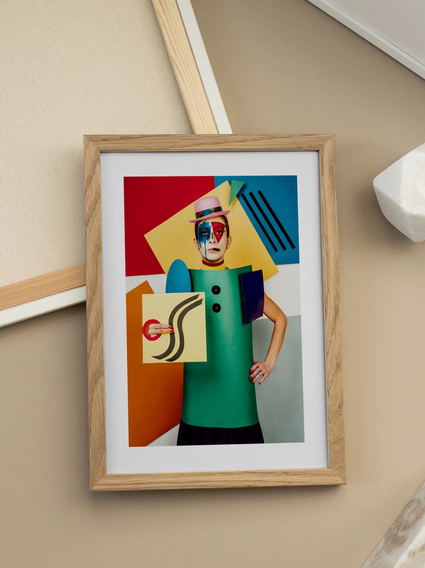 Costume of Shapes Poster